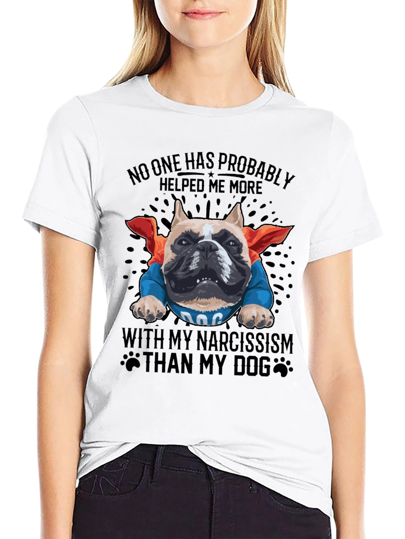 Funny Dog Narcissism T-Shirt