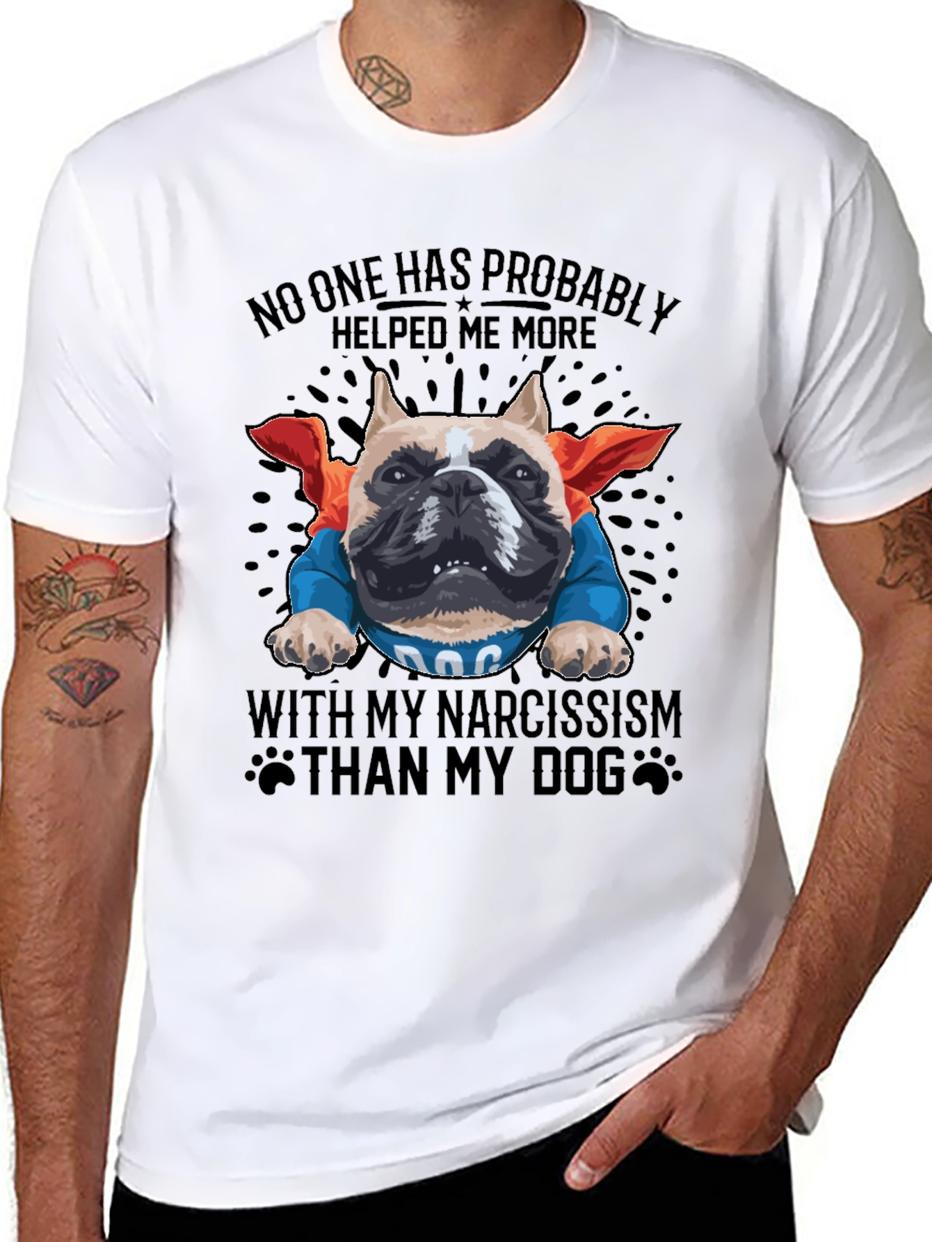 Funny Dog Narcissism T-Shirt