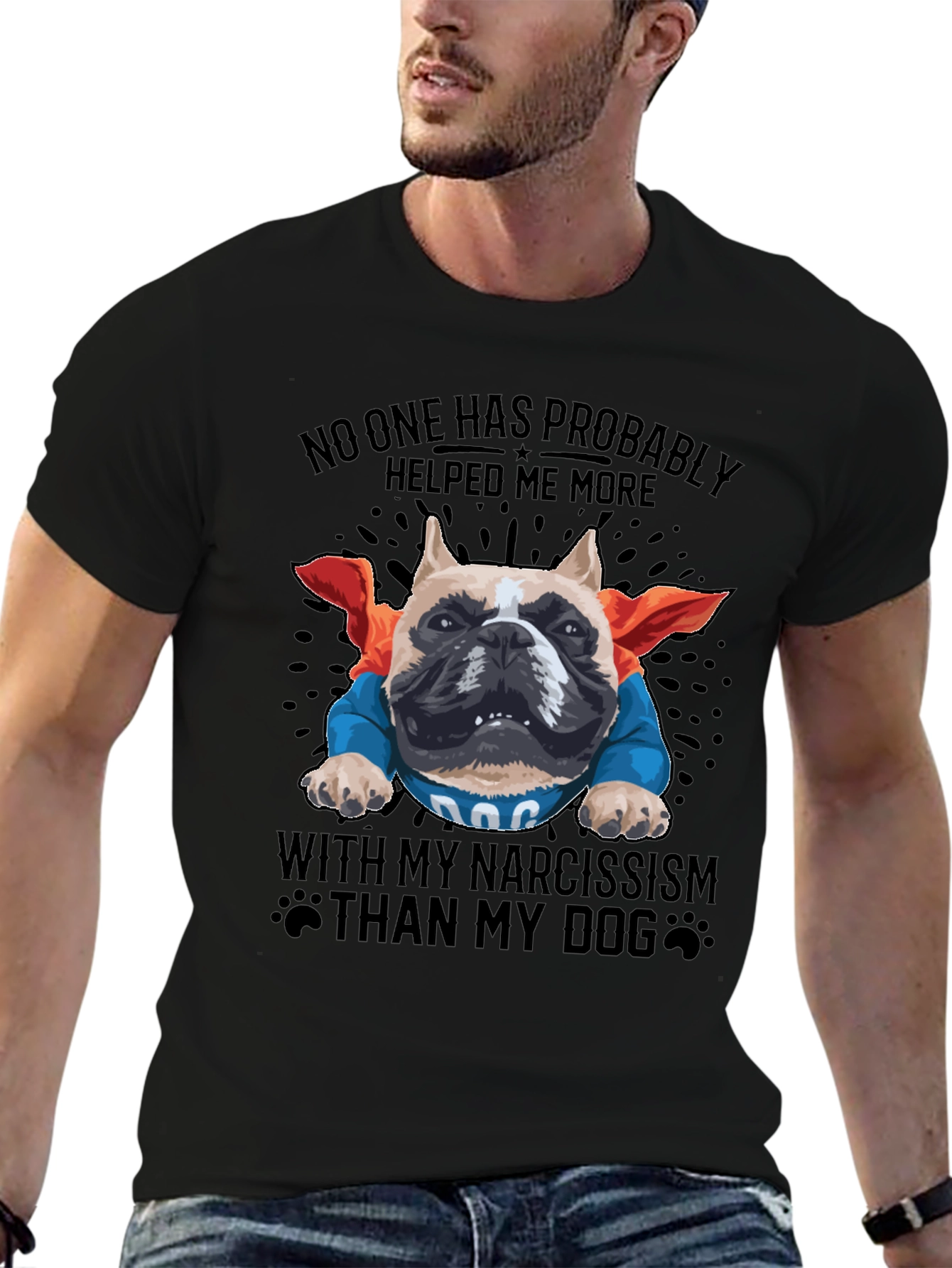 Funny Dog Narcissism T-Shirt