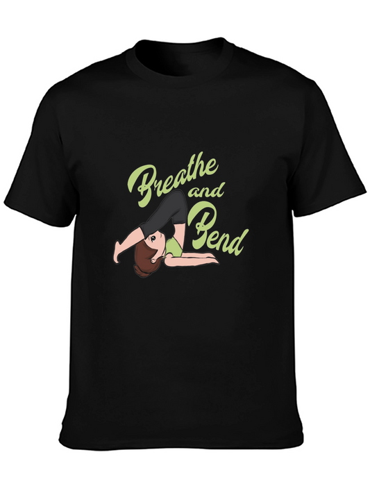 Breathe and Bend Yoga T-Shirt