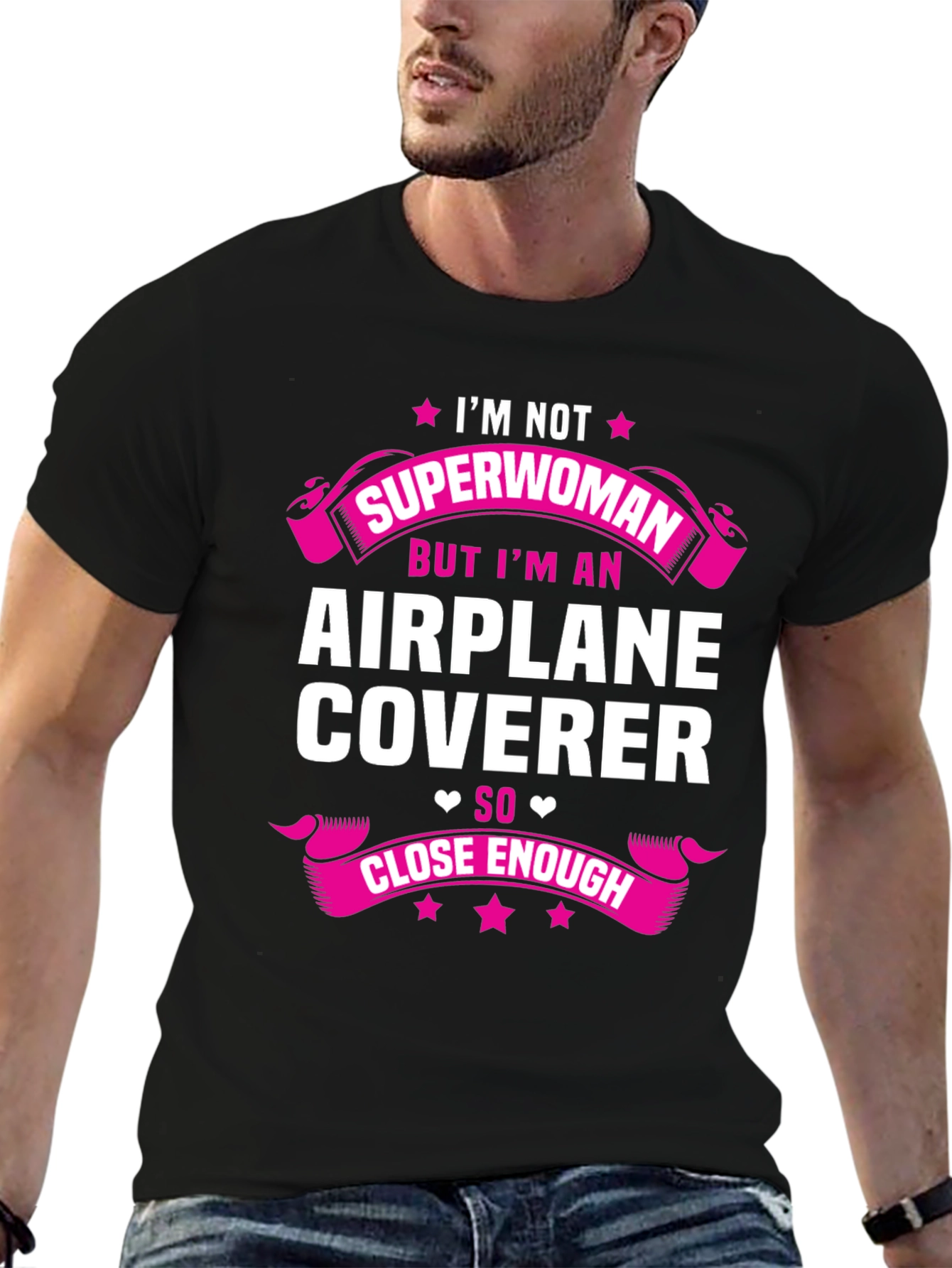 Airplane Coverer T-Shirt - Superwoman Alternative