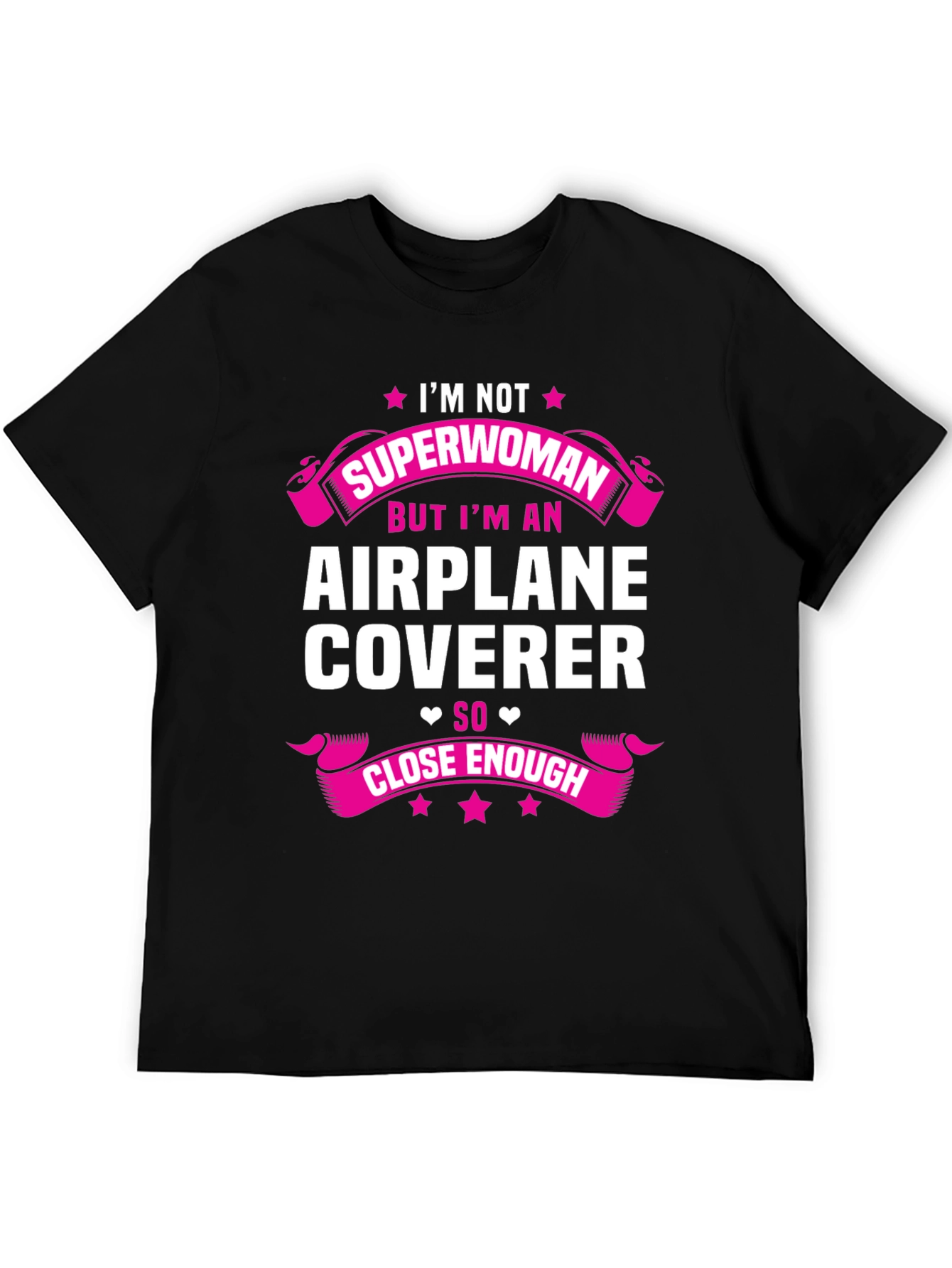 Airplane Coverer T-Shirt - Superwoman Alternative