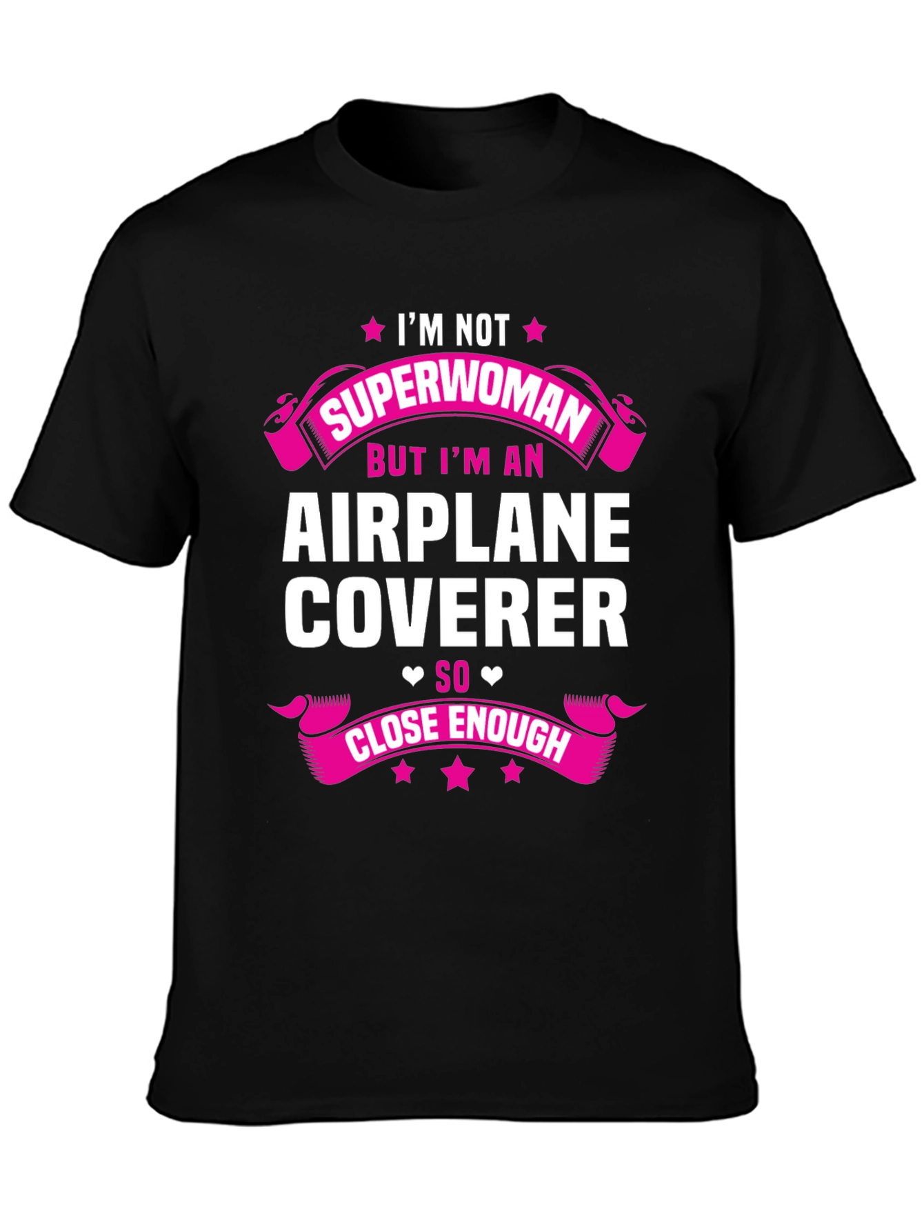 Airplane Coverer T-Shirt - Superwoman Alternative