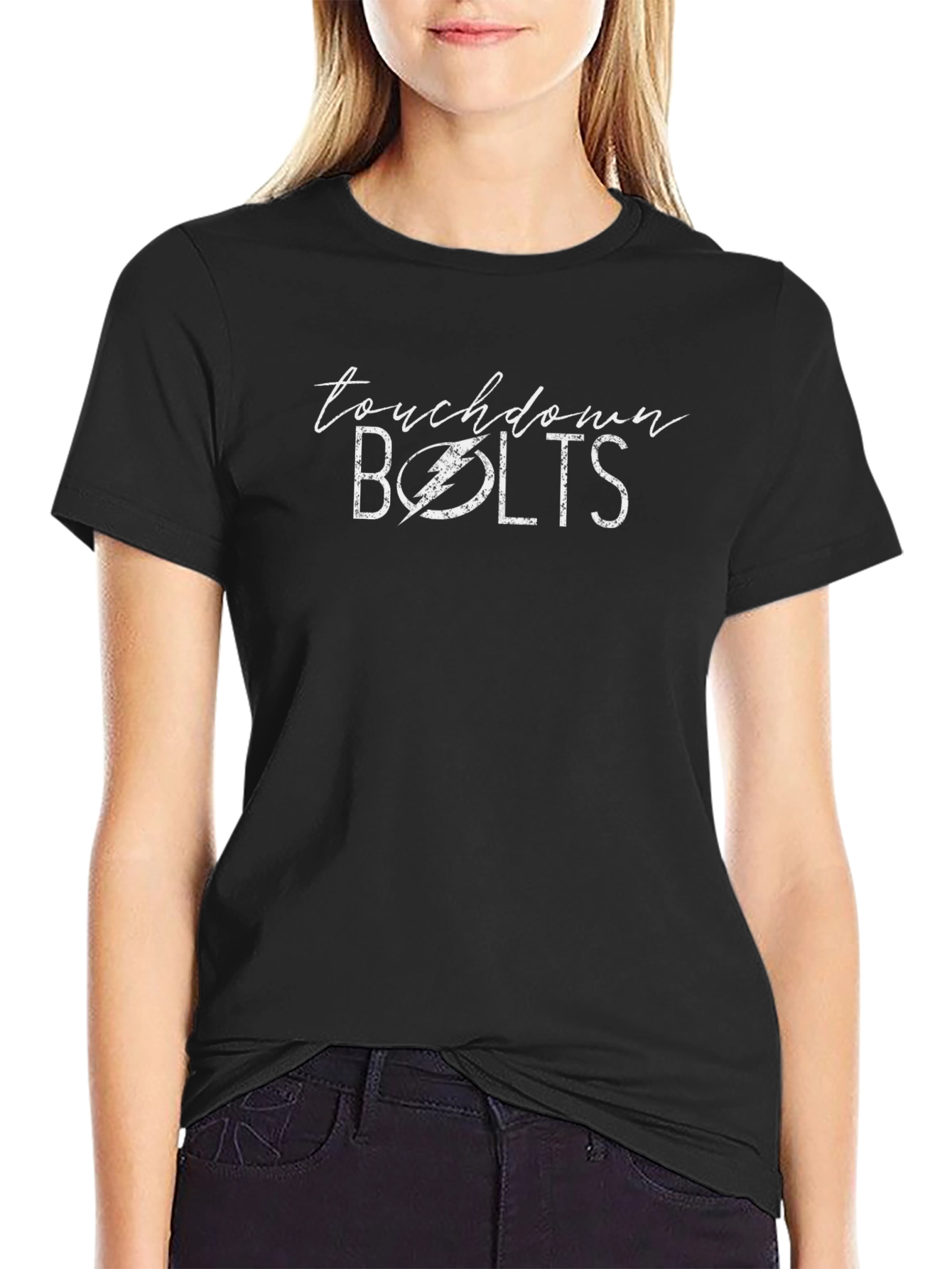 Touchdown Bolts Graphic Tee - Soft Cotton Blend Shirt