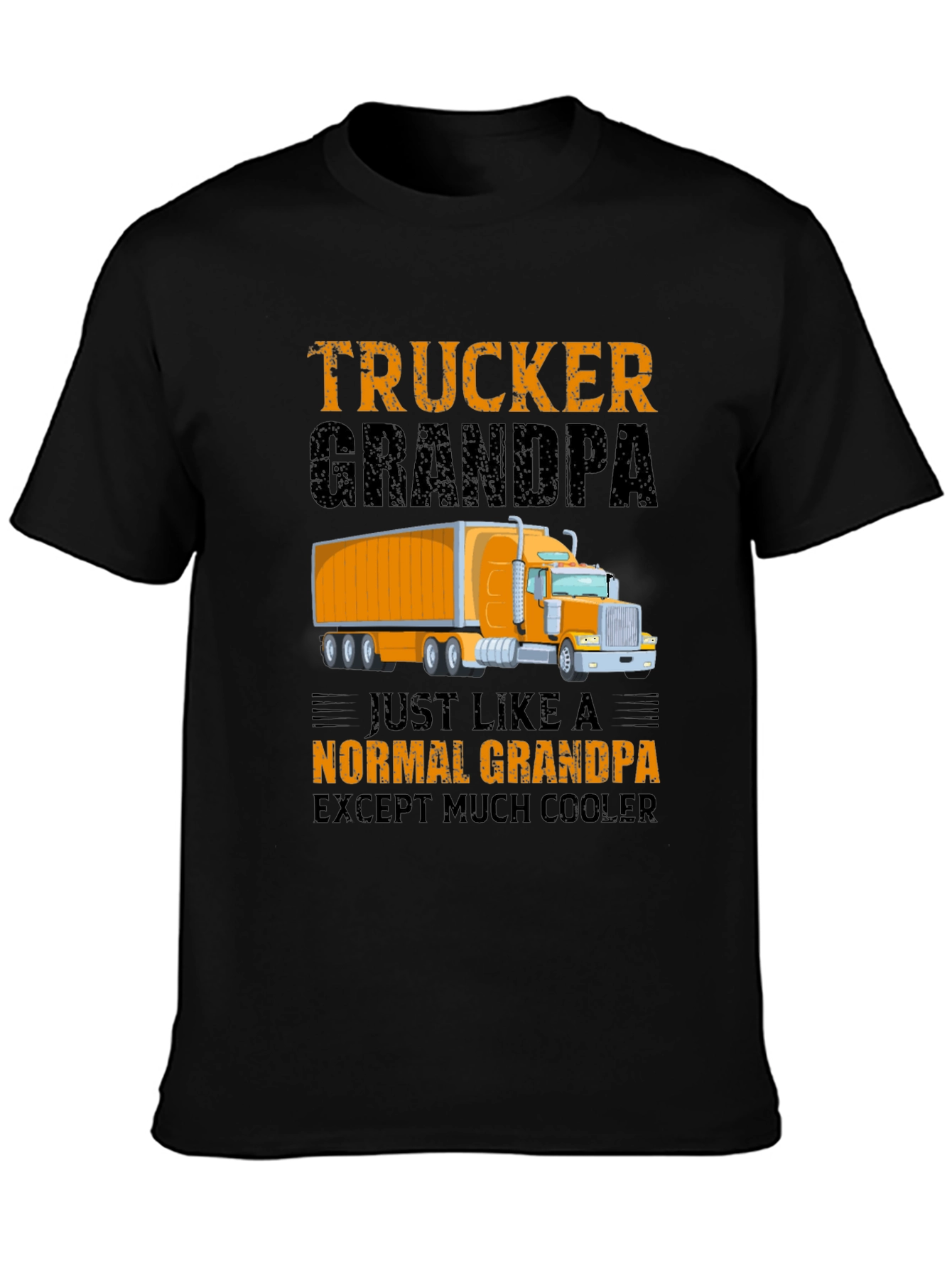 Trucker Grandpa Graphic Tee