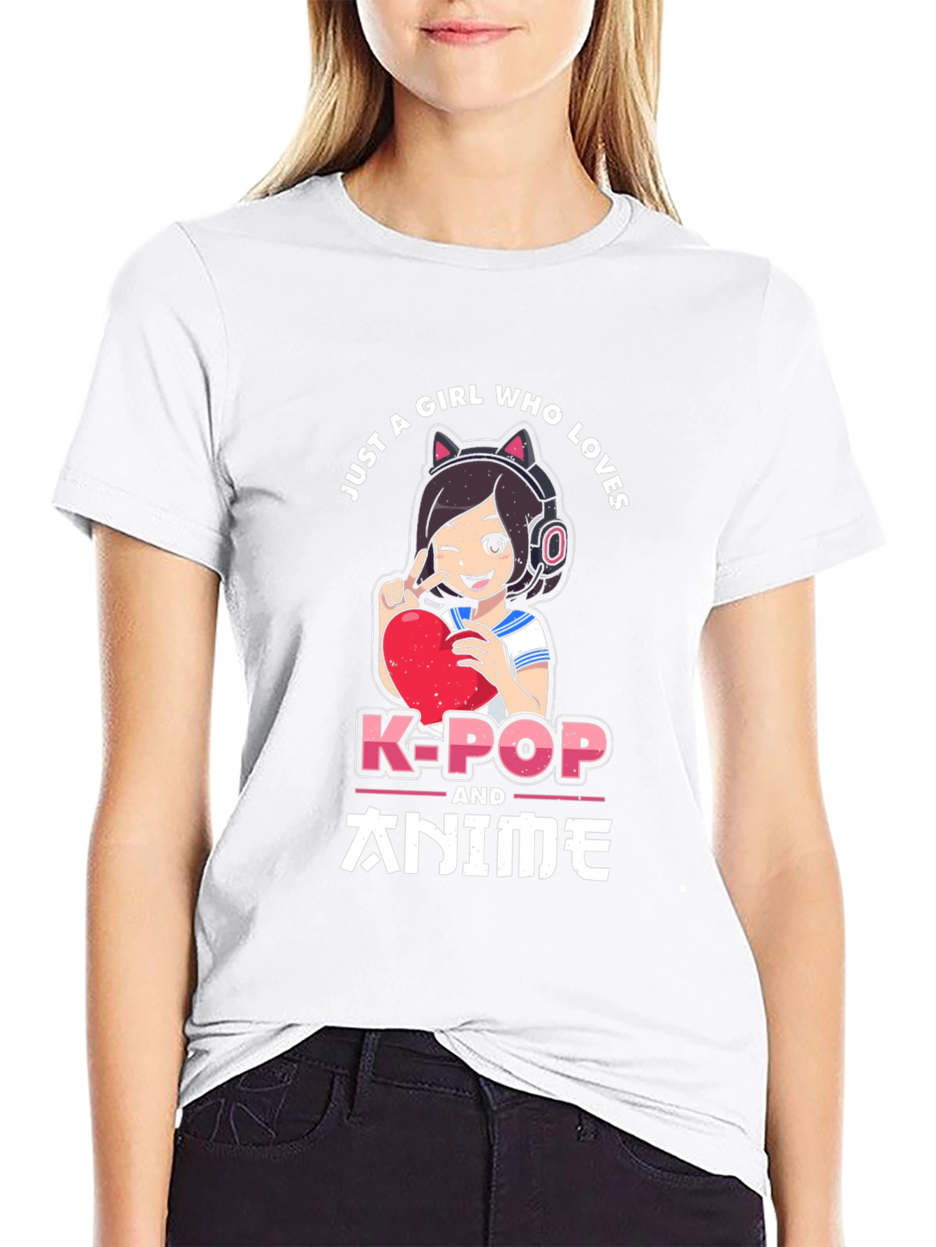 K-Pop & Anime Girls T-Shirt