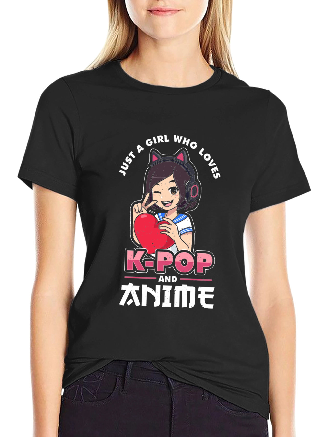 K-Pop & Anime Girls T-Shirt
