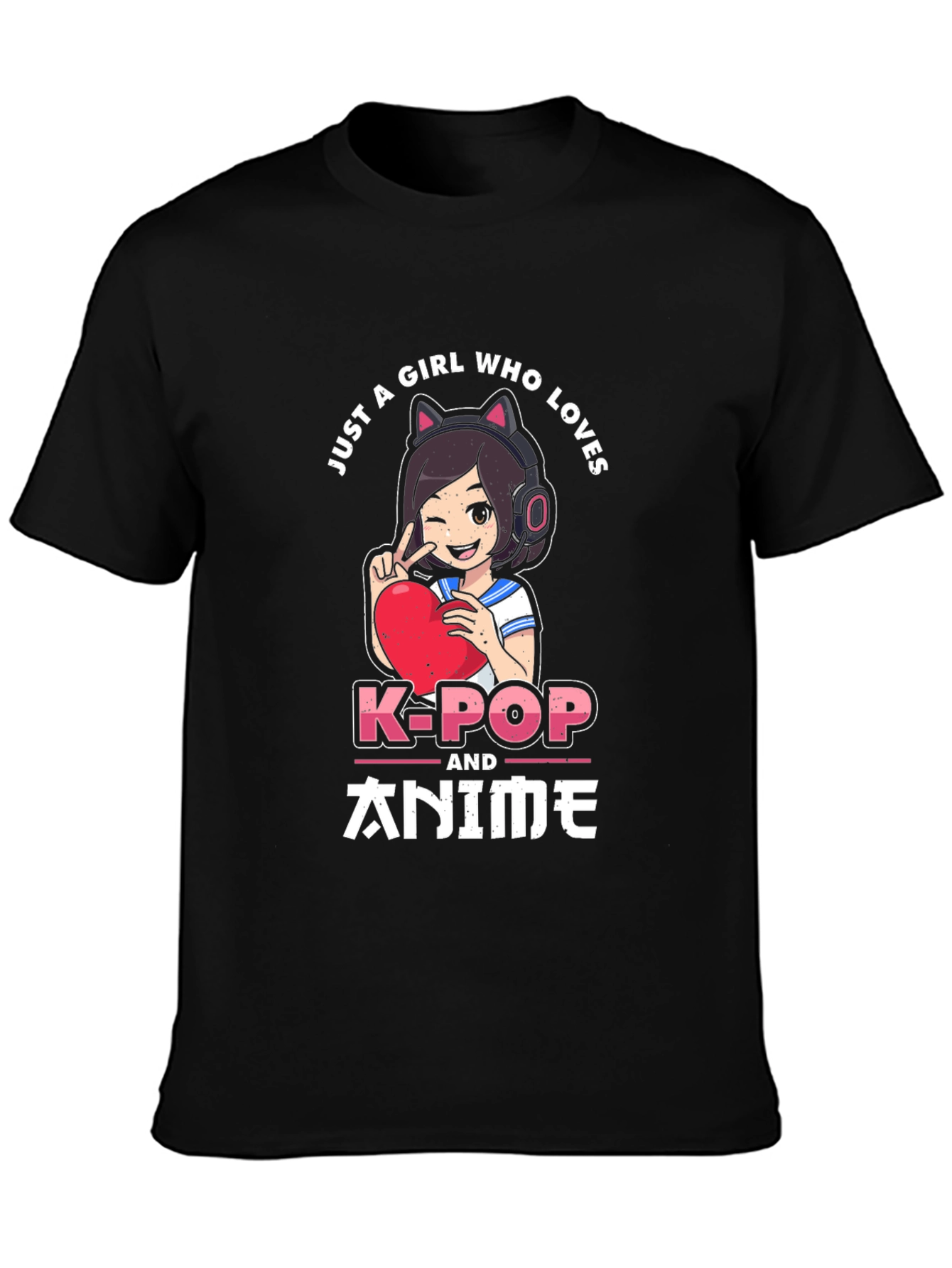 K-Pop & Anime Girls T-Shirt