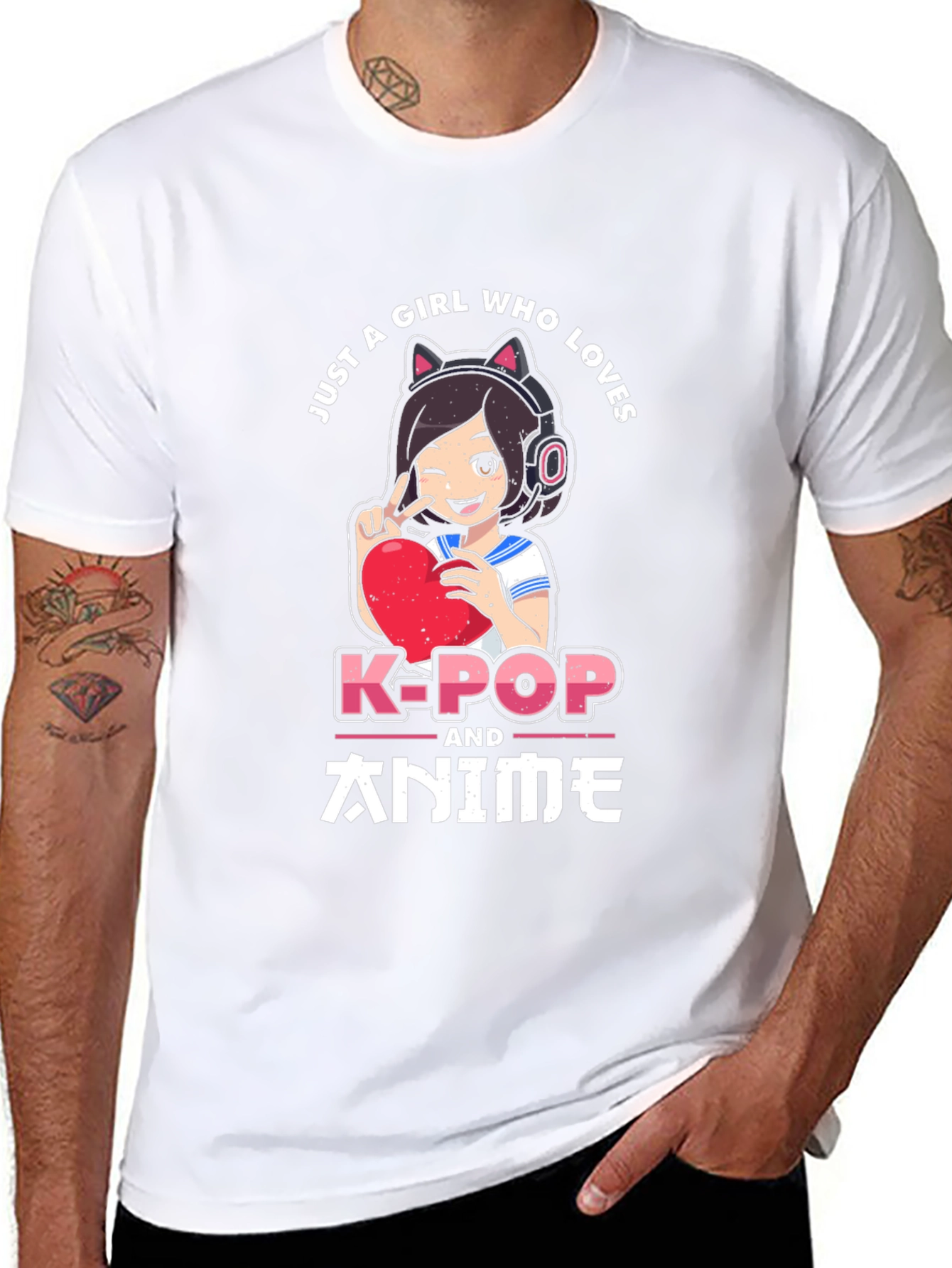 K-Pop & Anime Girls T-Shirt