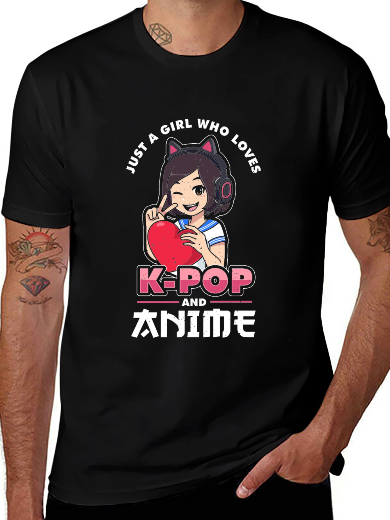 K-Pop & Anime Girls T-Shirt