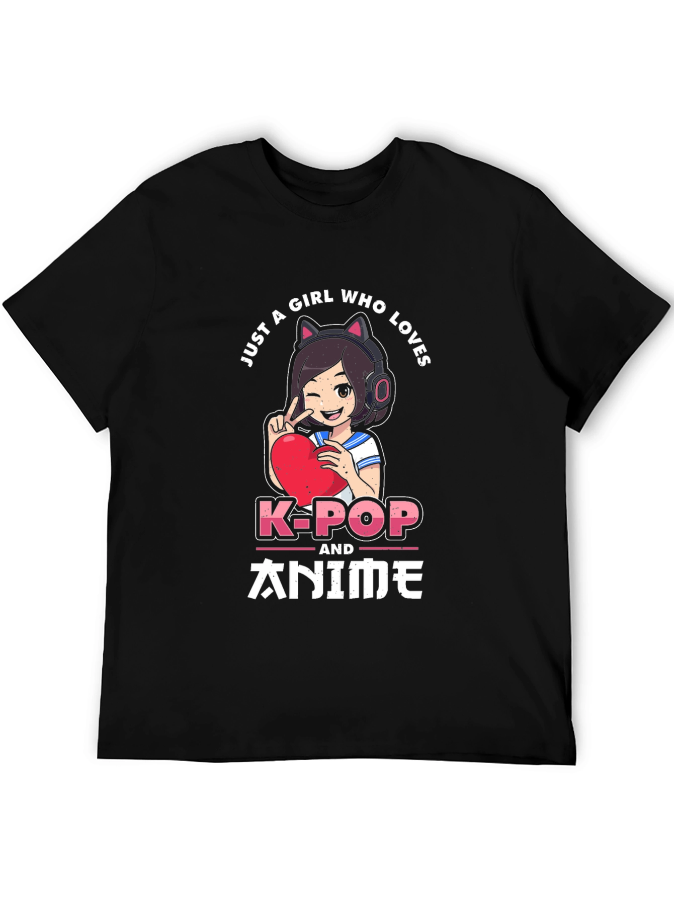 K-Pop & Anime Girls T-Shirt