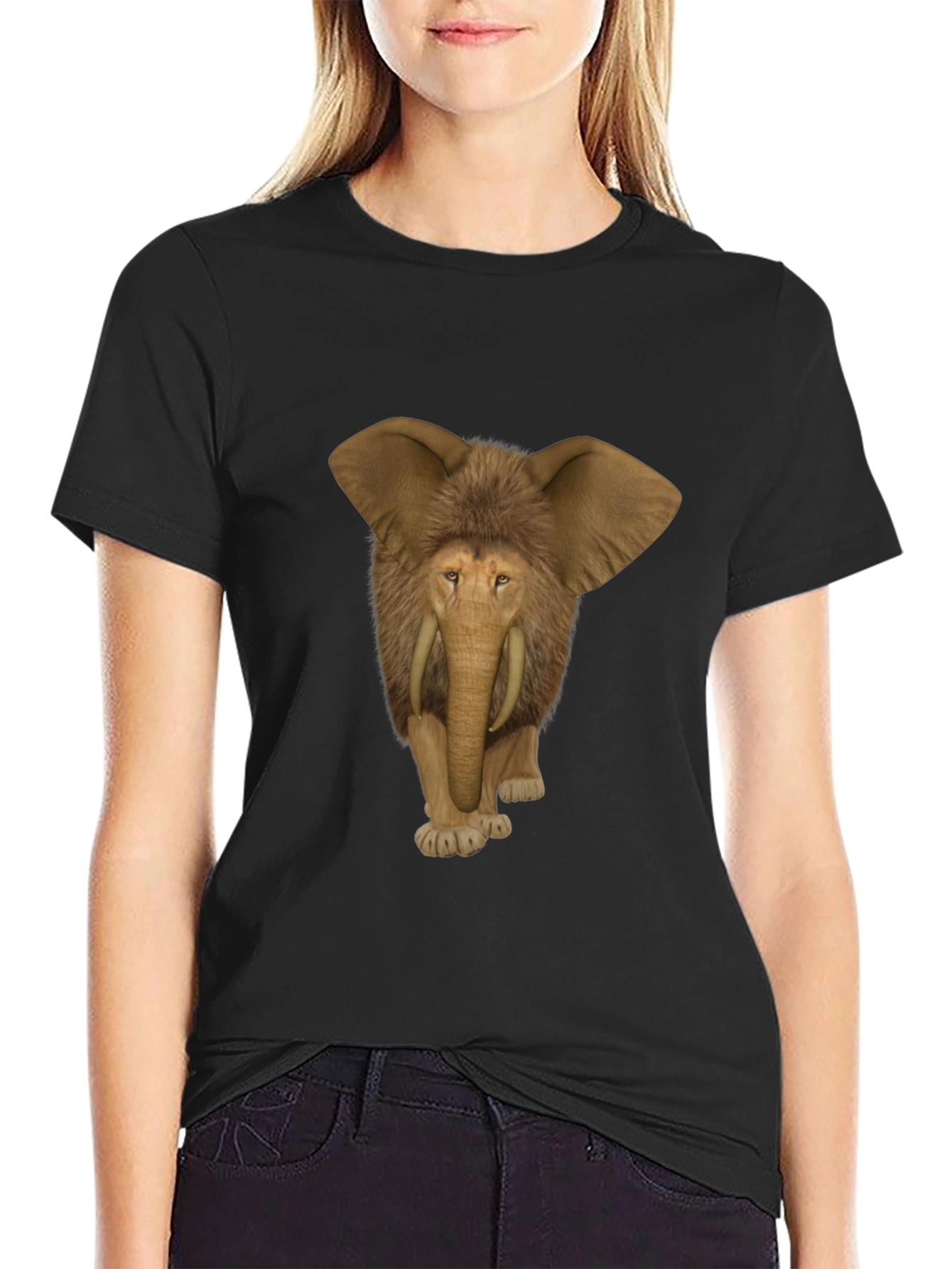 Woolly Mammoth Graphic Tee - Unique Design