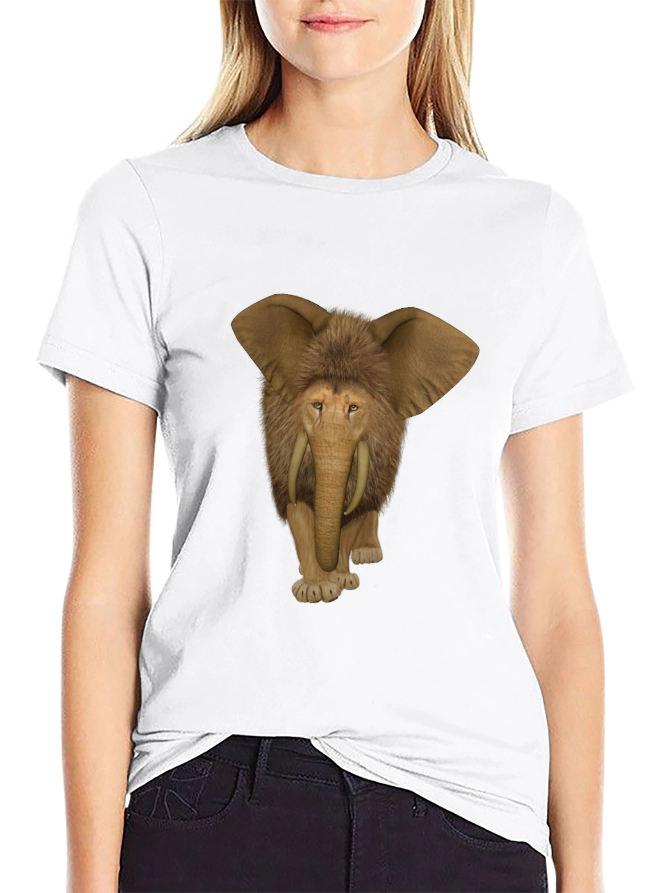 Woolly Mammoth Graphic Tee - Unique Design