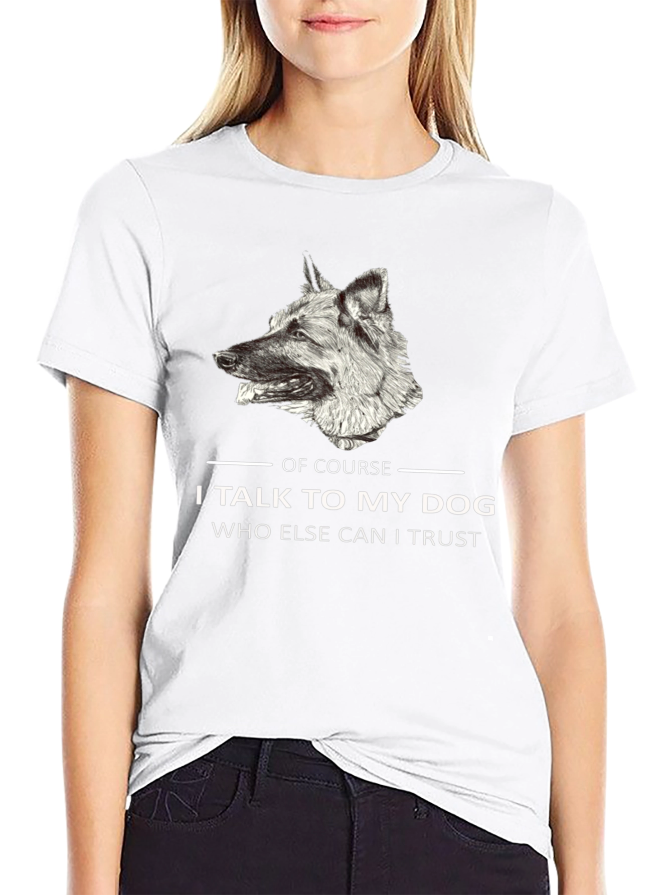 Dog Lover T-Shirt: I Talk to My Dog Tee