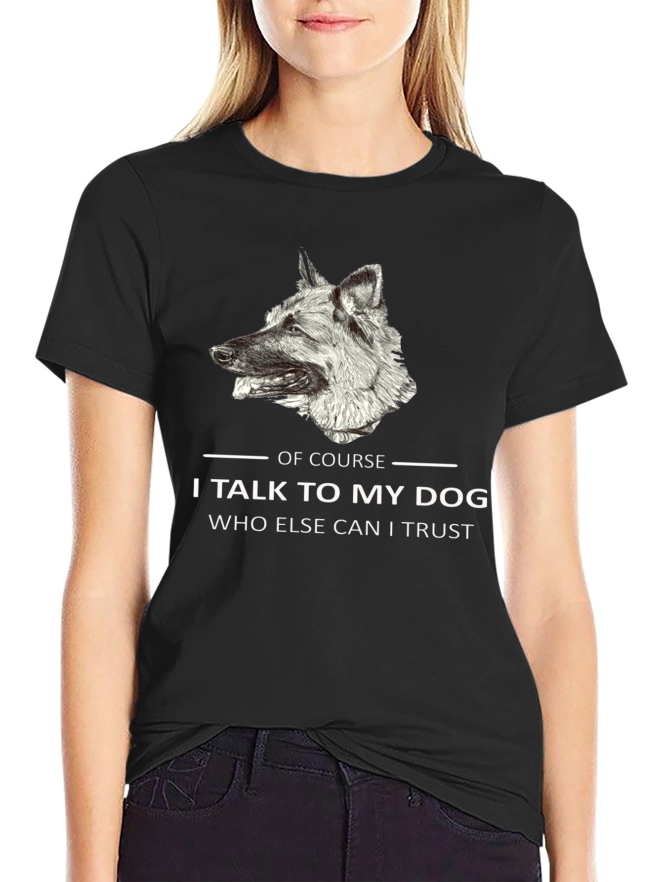Dog Lover T-Shirt: I Talk to My Dog Tee