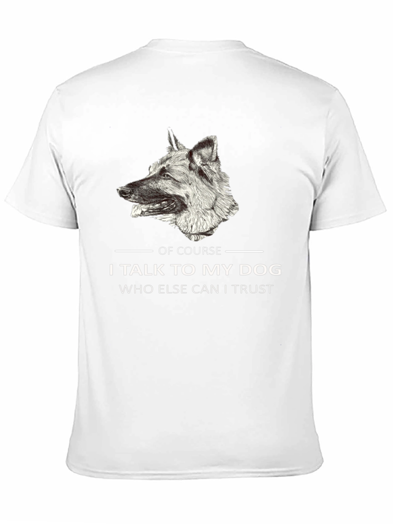 Dog Lover T-Shirt: I Talk to My Dog Tee