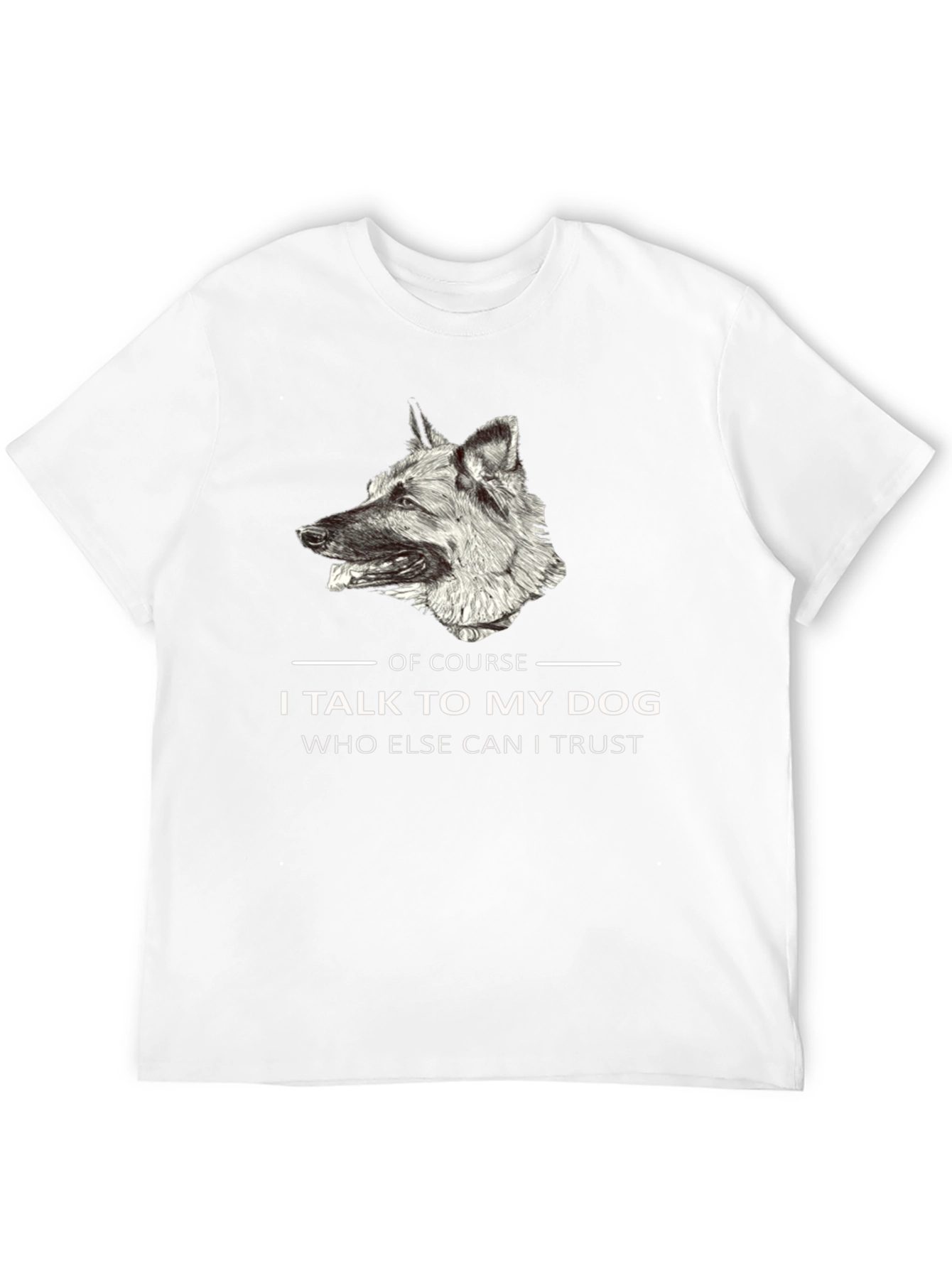Dog Lover T-Shirt: I Talk to My Dog Tee