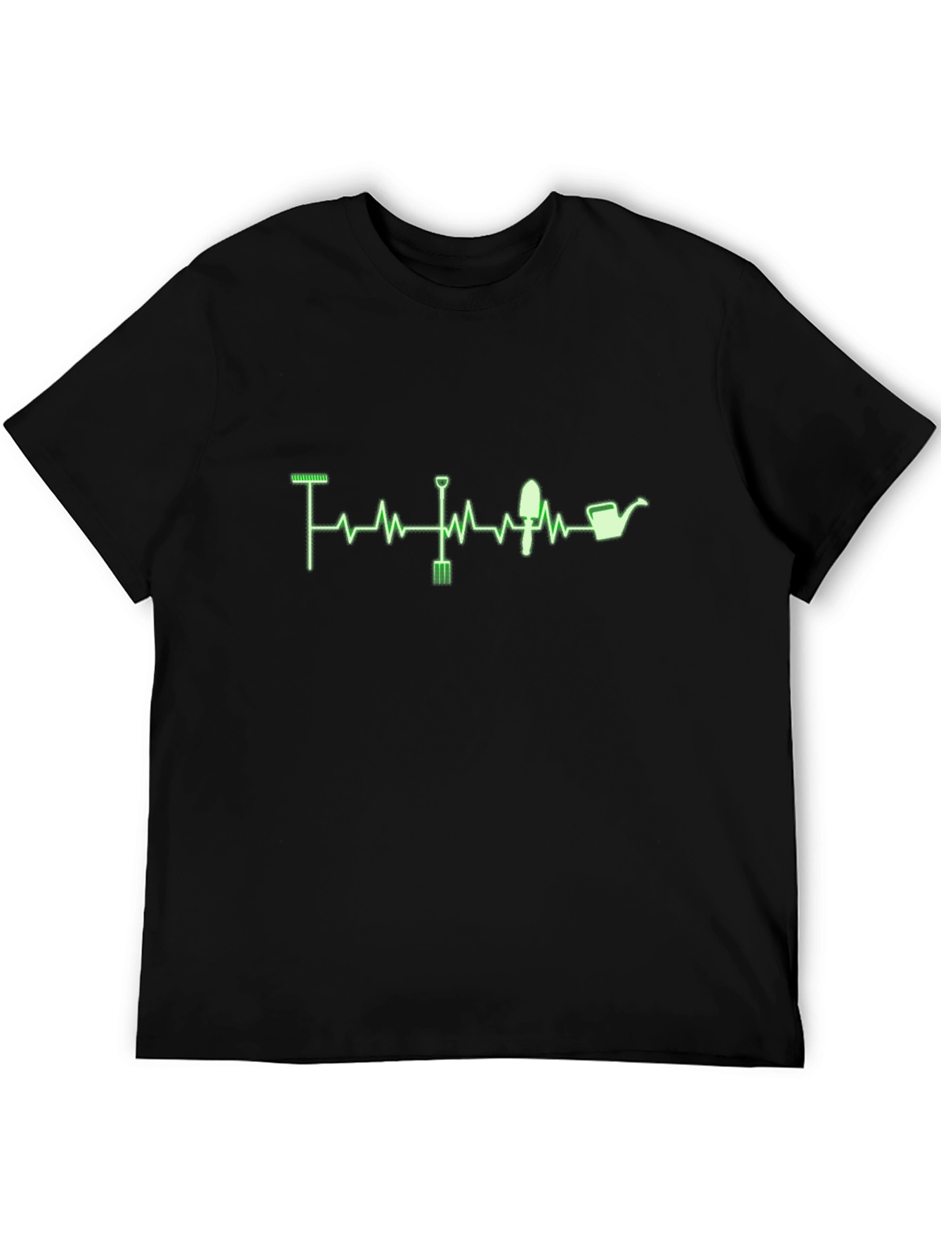 Gardeners Heartbeat T-Shirt - Black