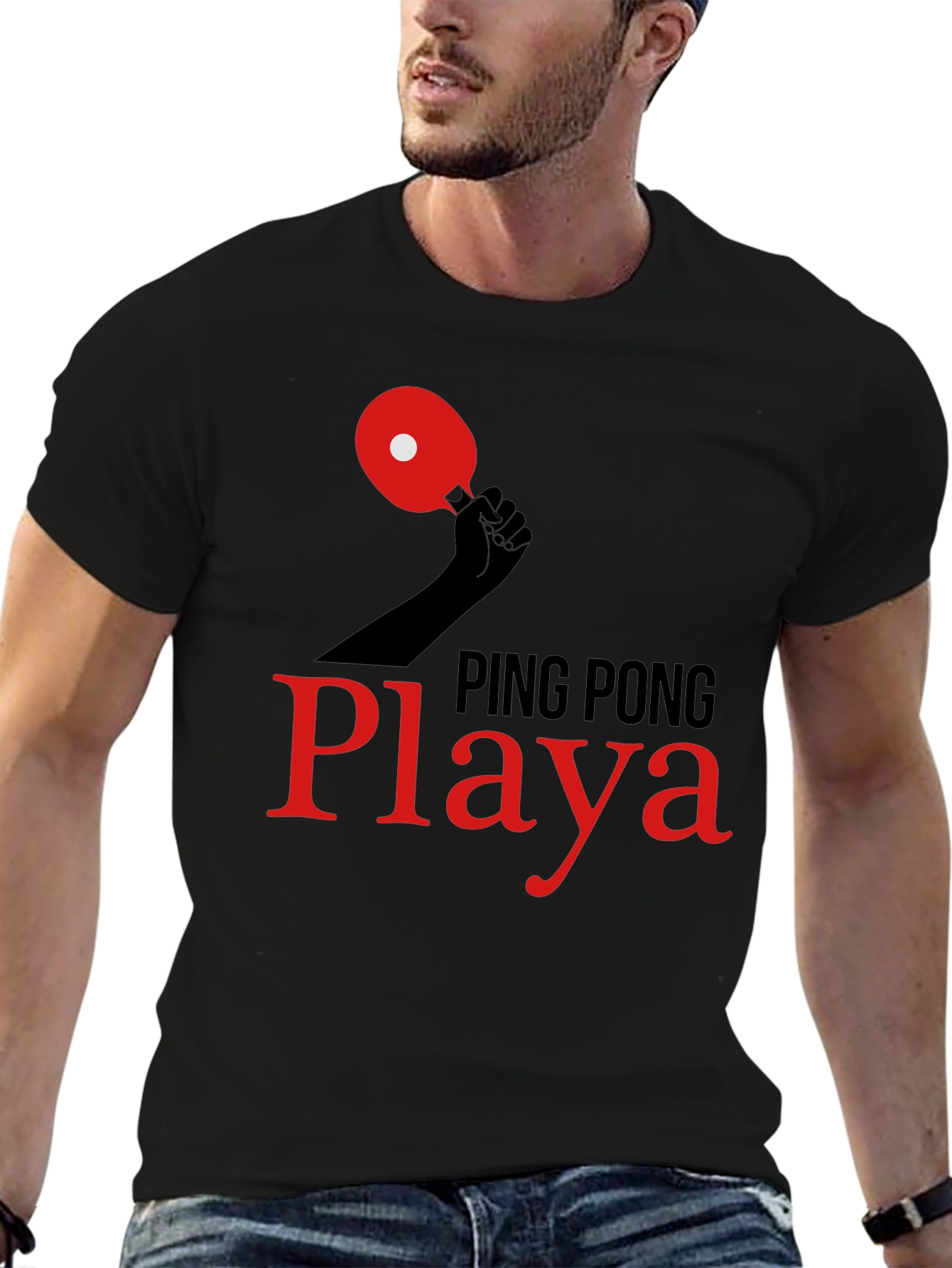 Ping Pong Playa Graphic T-Shirt