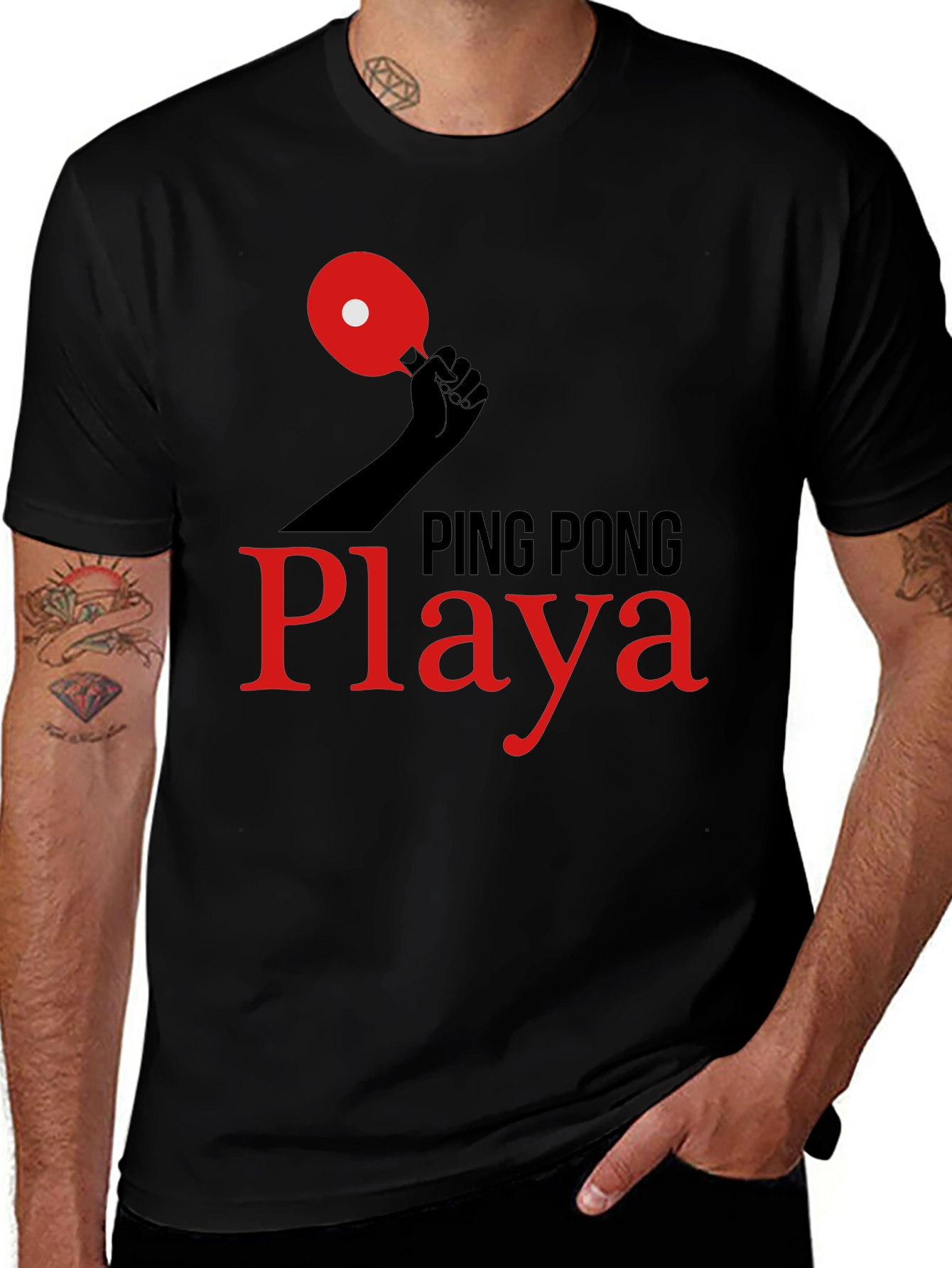 Ping Pong Playa Graphic T-Shirt