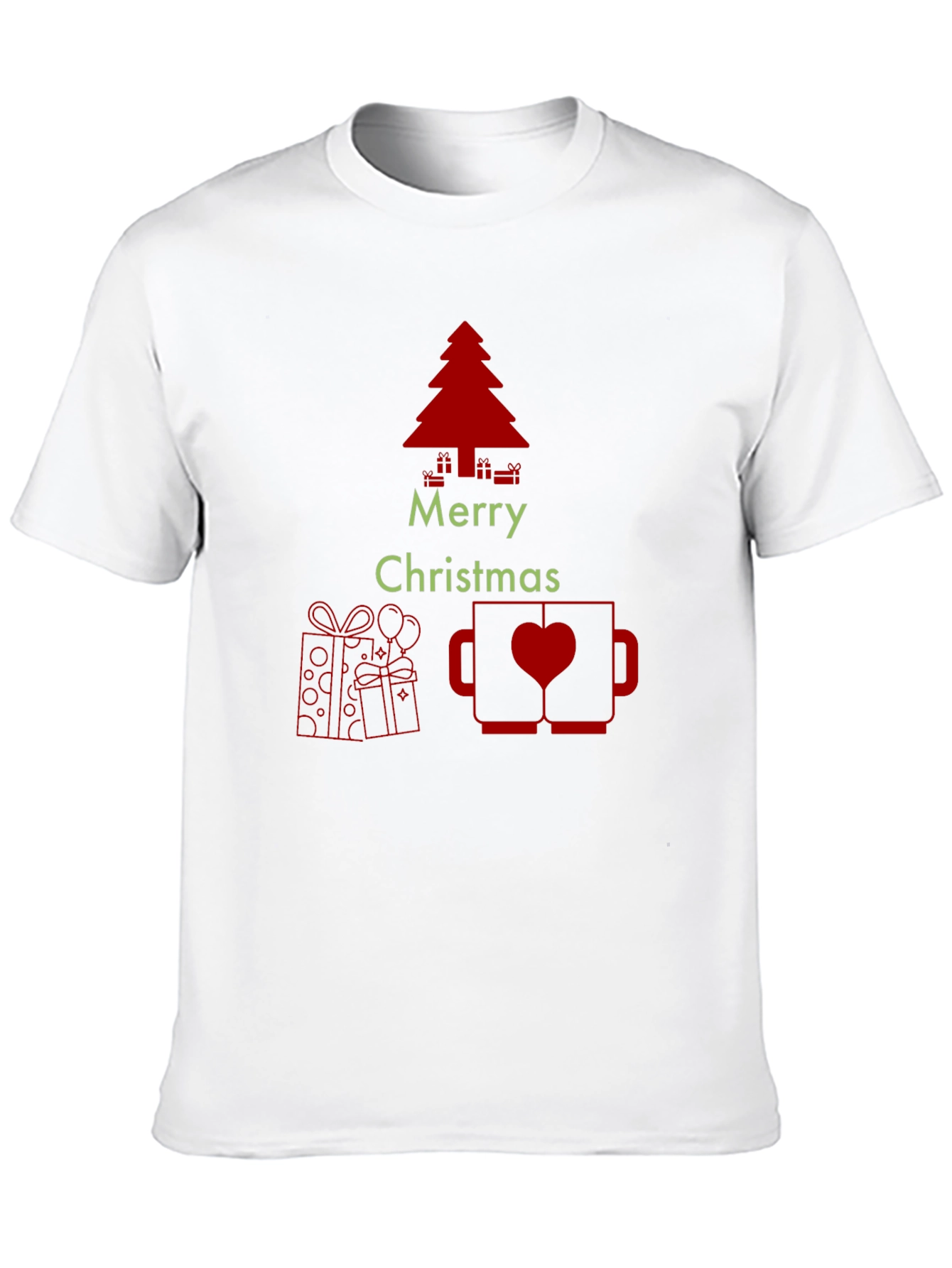Festive Merry Christmas Graphic Tee