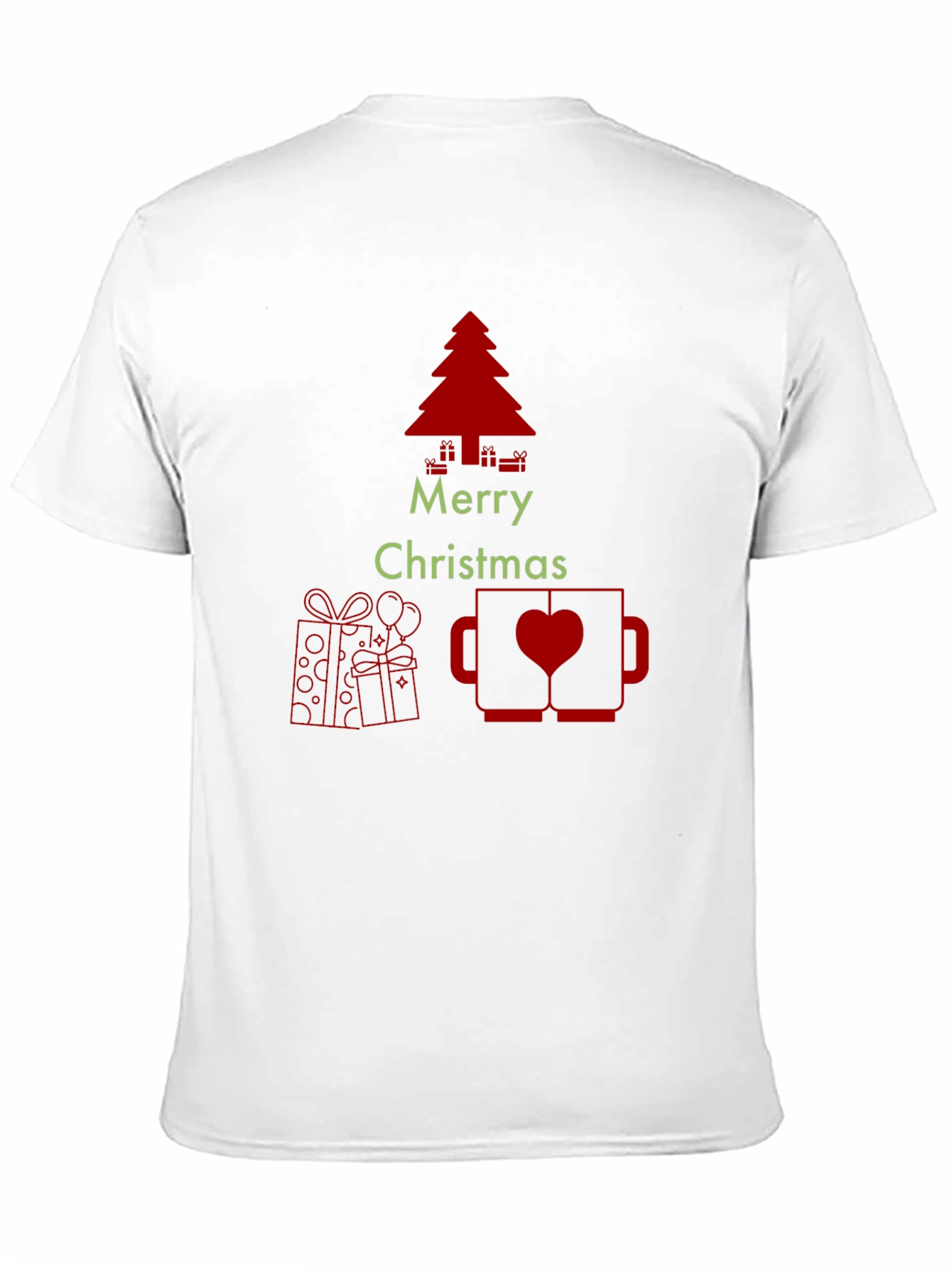Festive Merry Christmas Graphic Tee