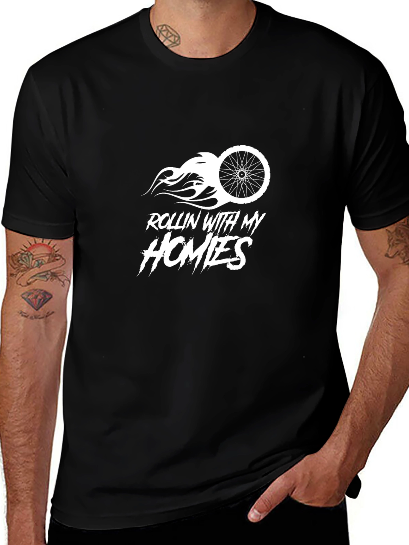 Rollin With My Homies Graphic Tee