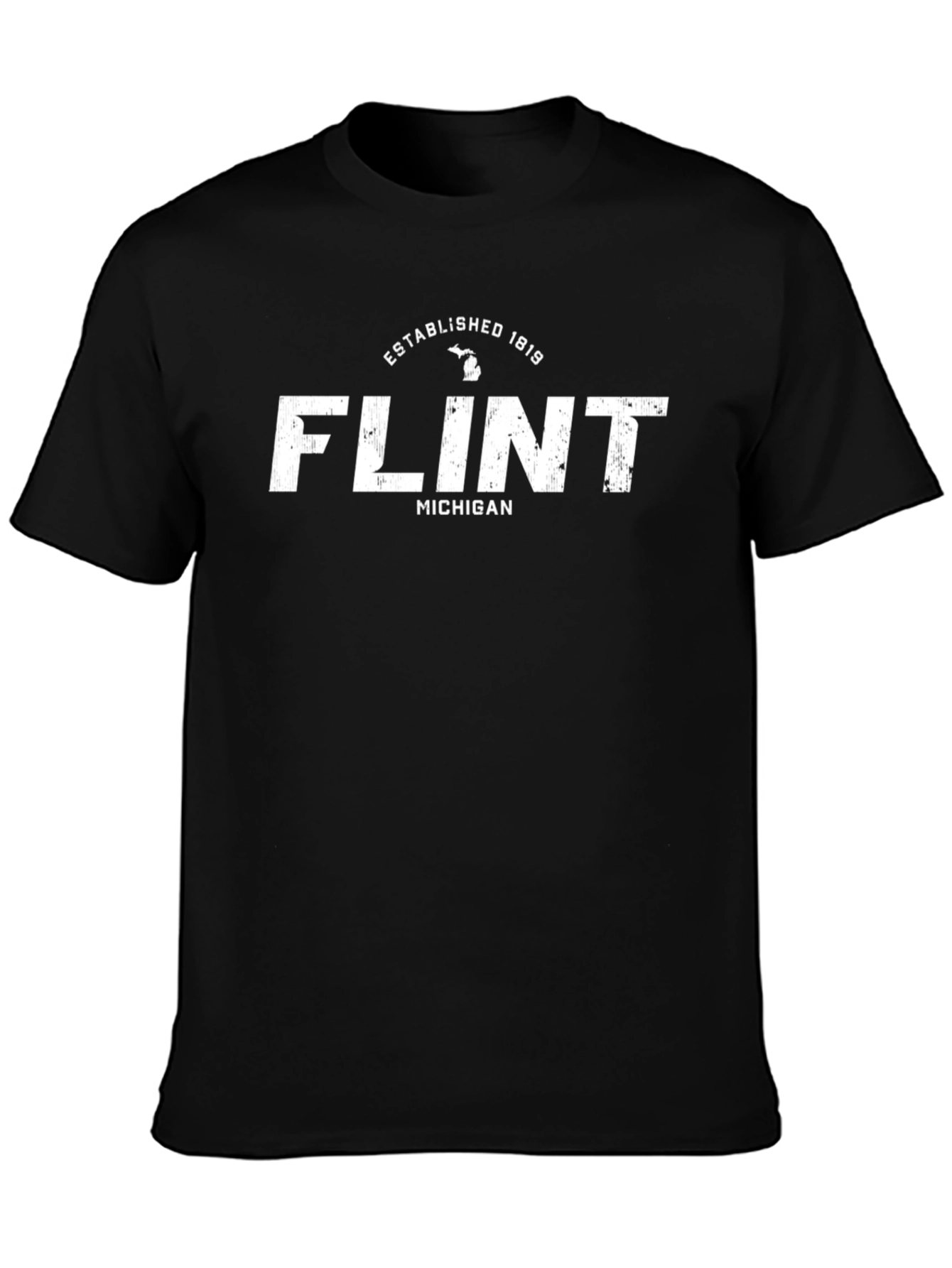 Flint Michigan Established 1819 Graphic Tee