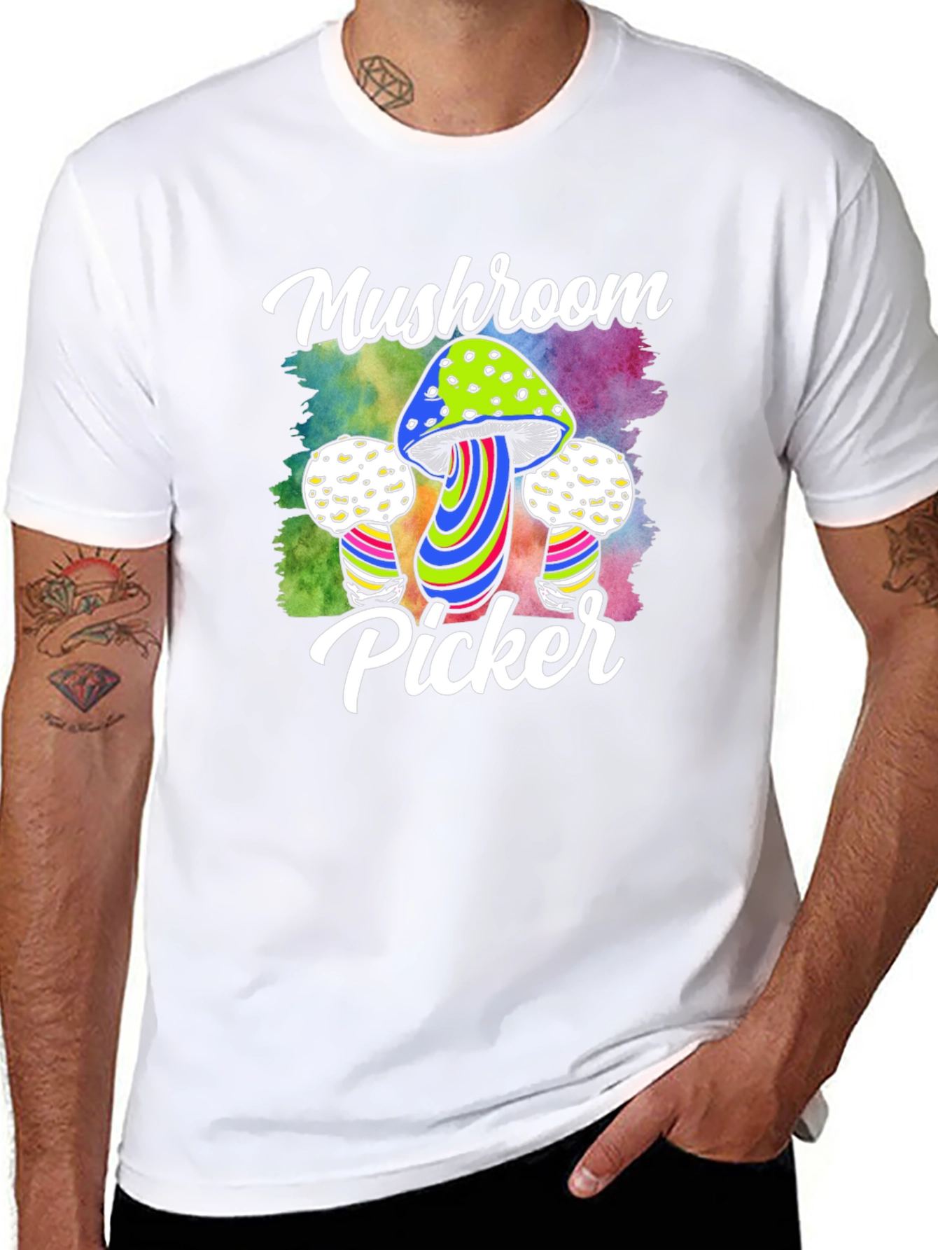 Mushroom Picker T-Shirt Psychedelic Tee
