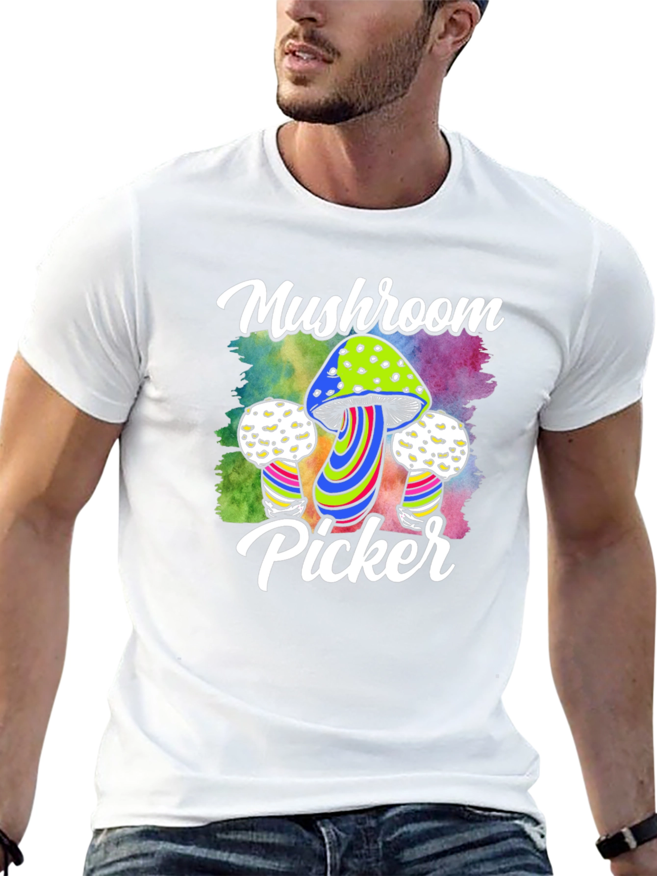 Mushroom Picker T-Shirt Psychedelic Tee