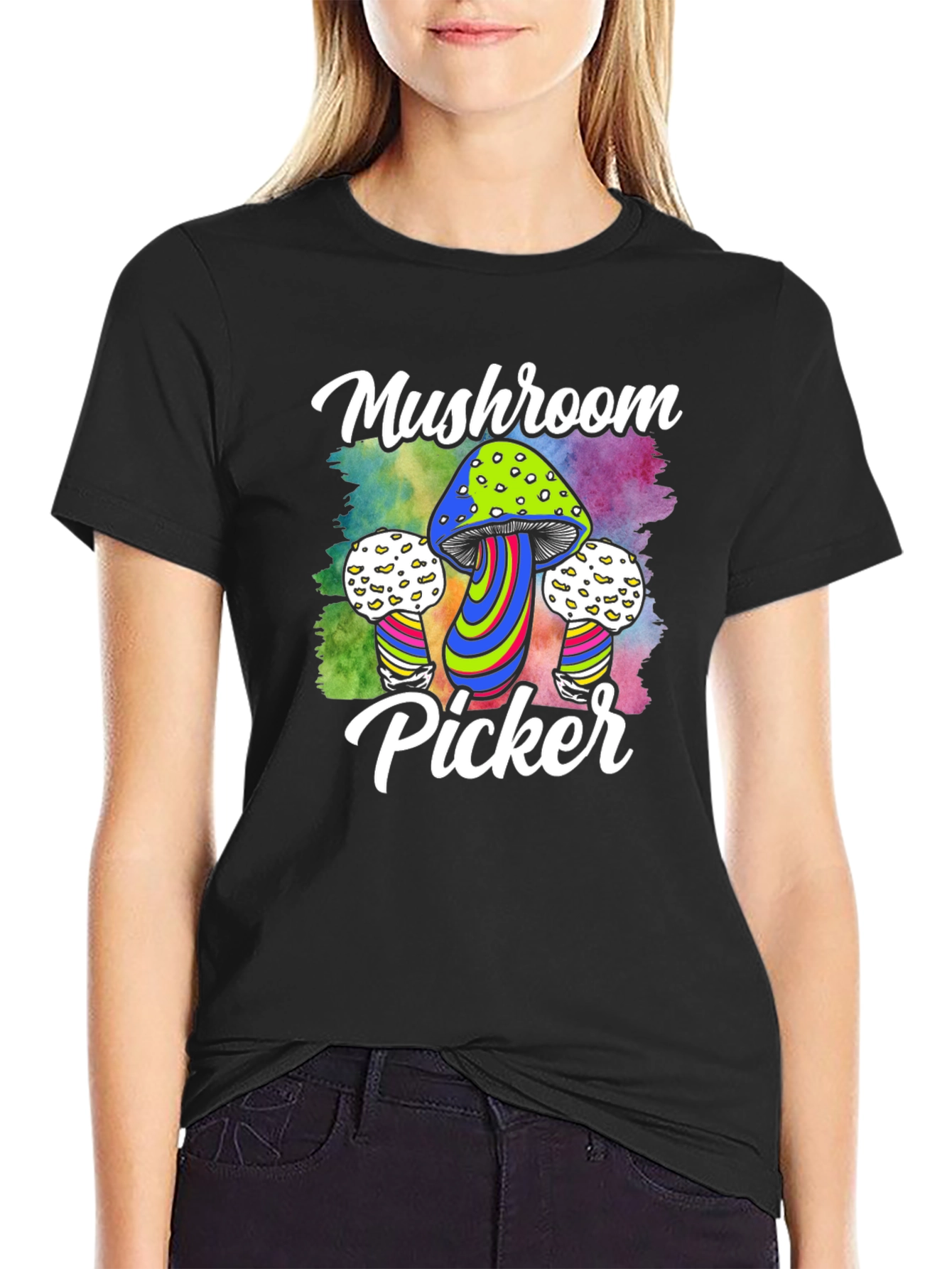 Mushroom Picker T-Shirt Psychedelic Tee