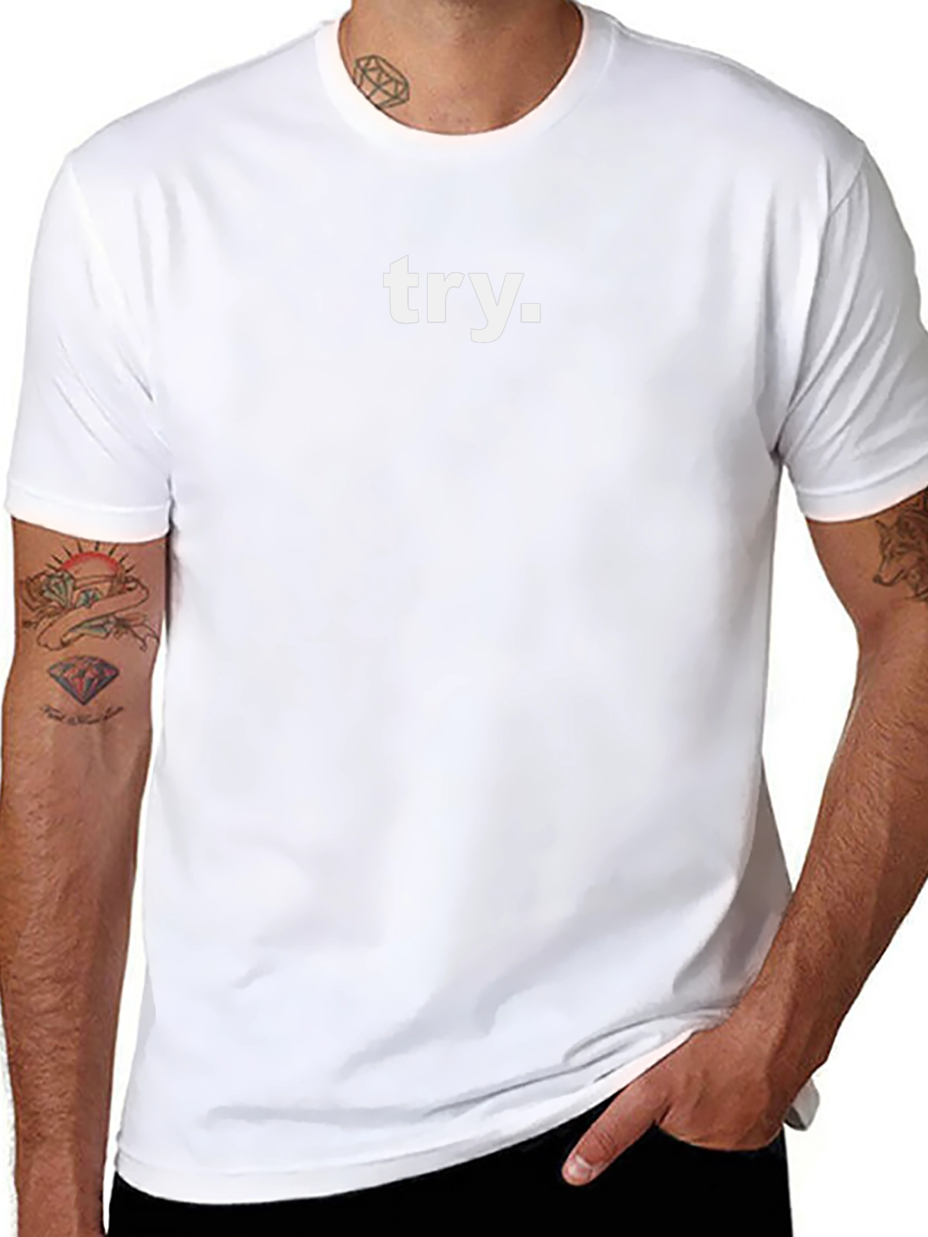 Try T-Shirt - Motivational Tee