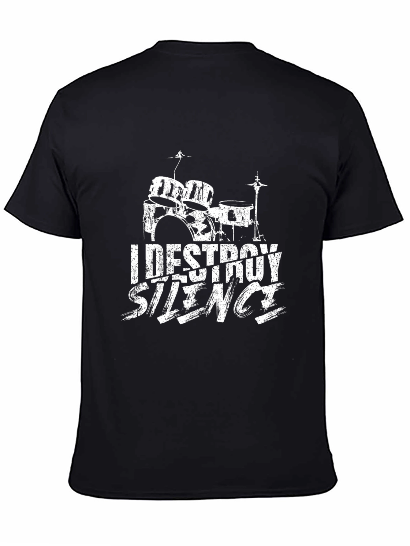 I Destroy Silence Drummer Tee