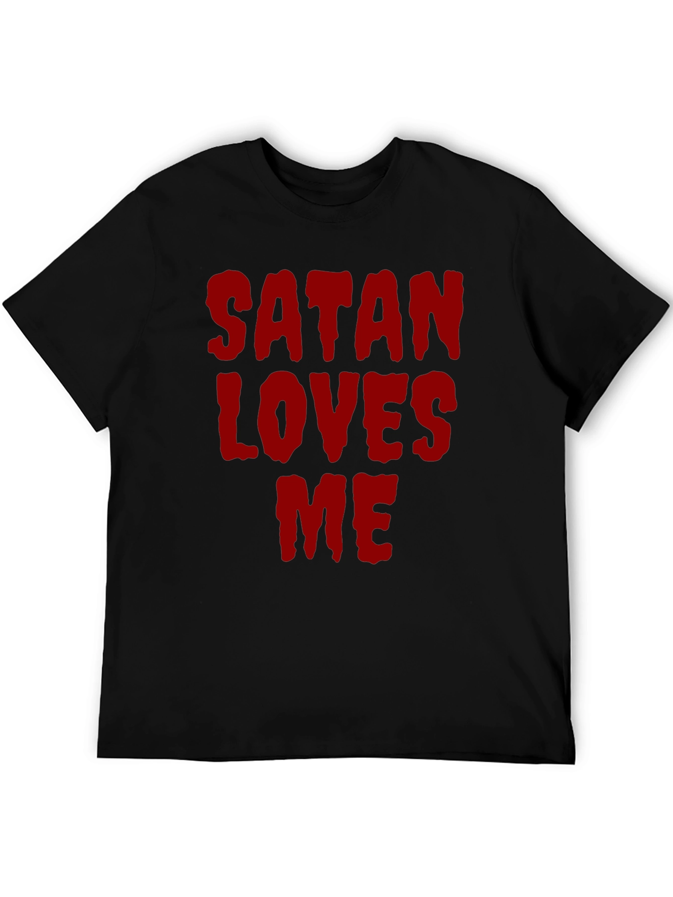 Satan Loves Me Graphic T-Shirt