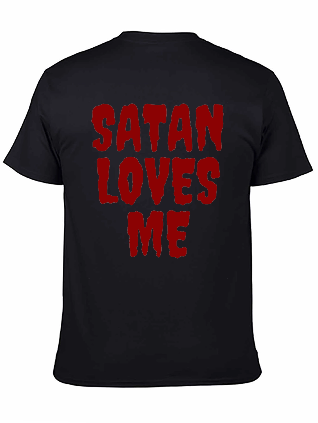 Satan Loves Me Graphic T-Shirt