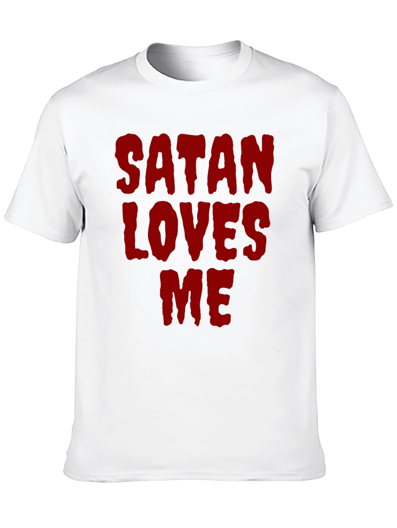 Satan Loves Me Graphic T-Shirt