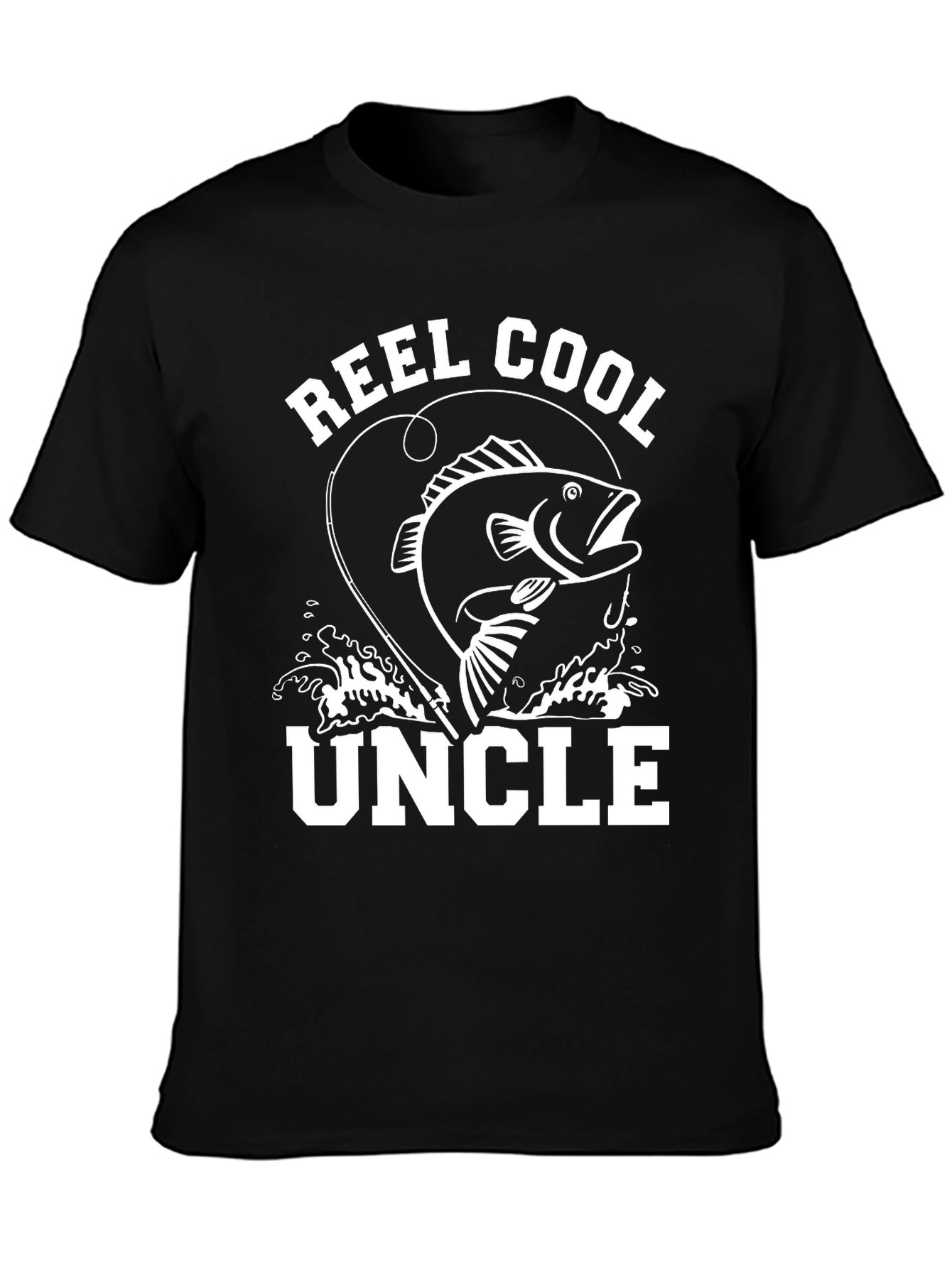 Reel Cool Uncle Fishing T-Shirt