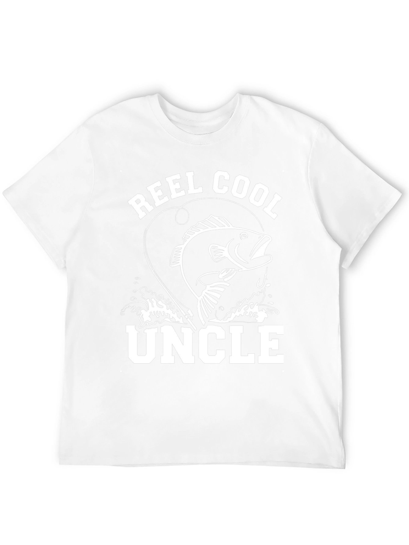 Reel Cool Uncle Fishing T-Shirt