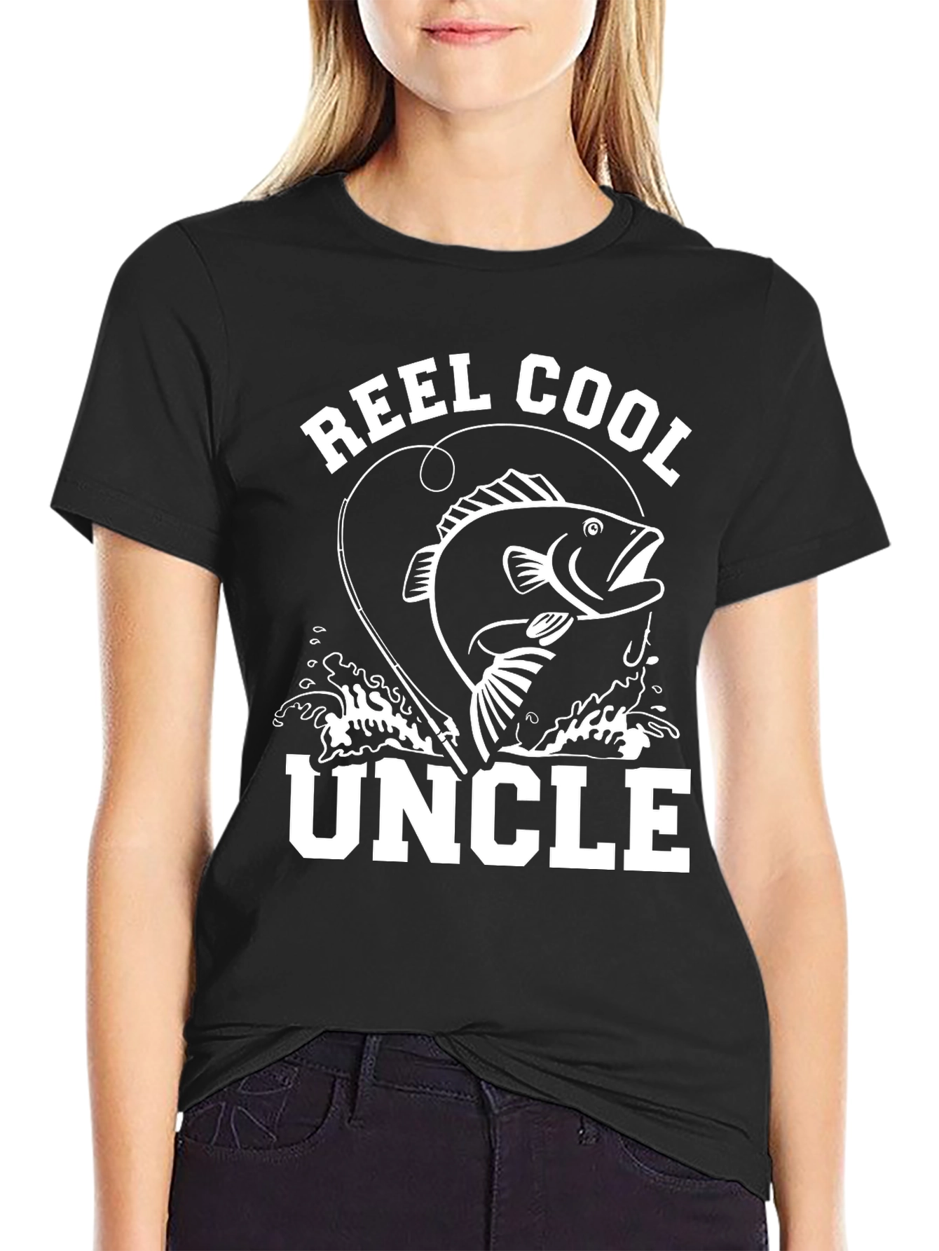 Reel Cool Uncle Fishing T-Shirt