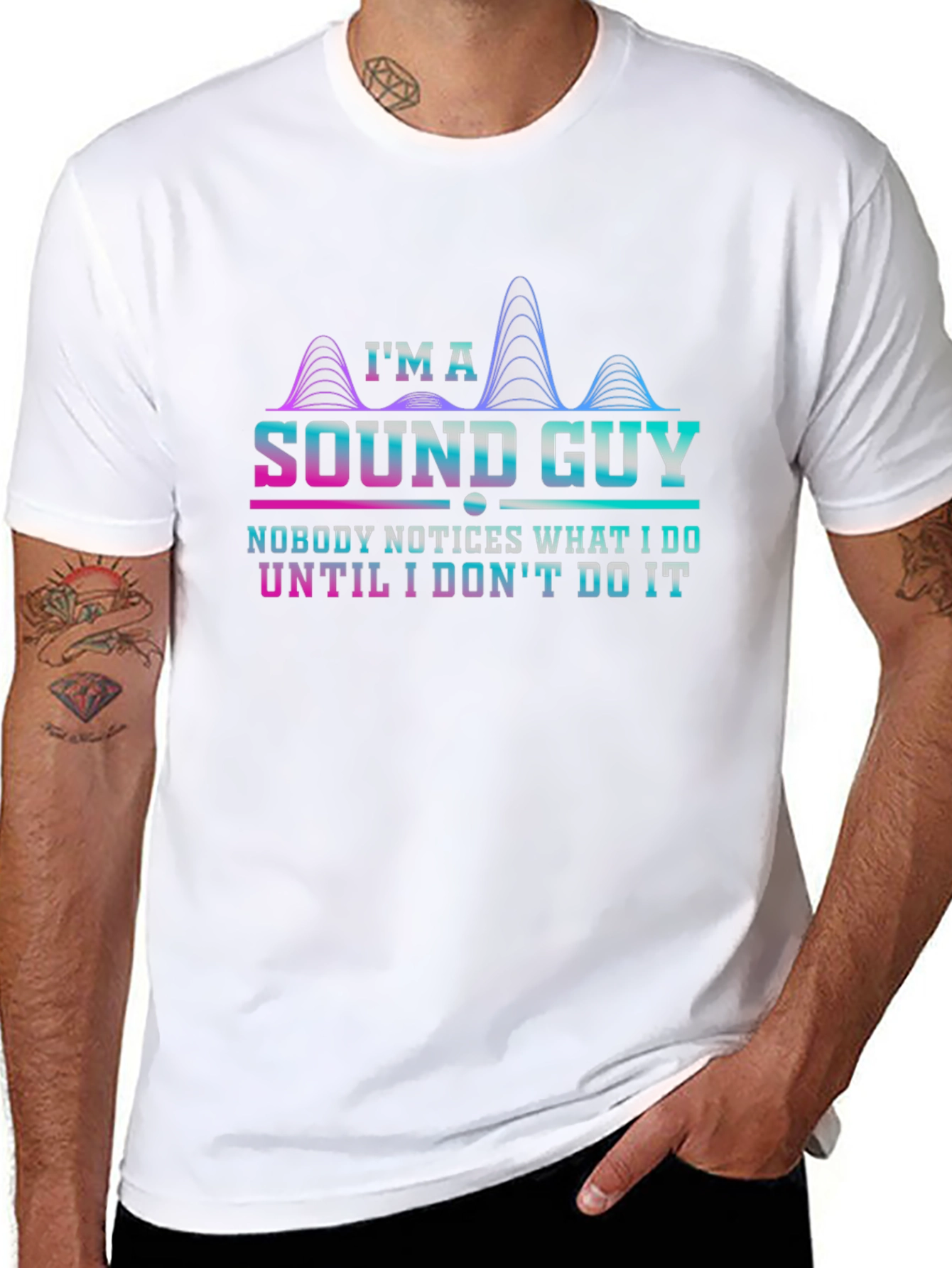 Sound Guy T-Shirt - Funny Audio Engineer Tee