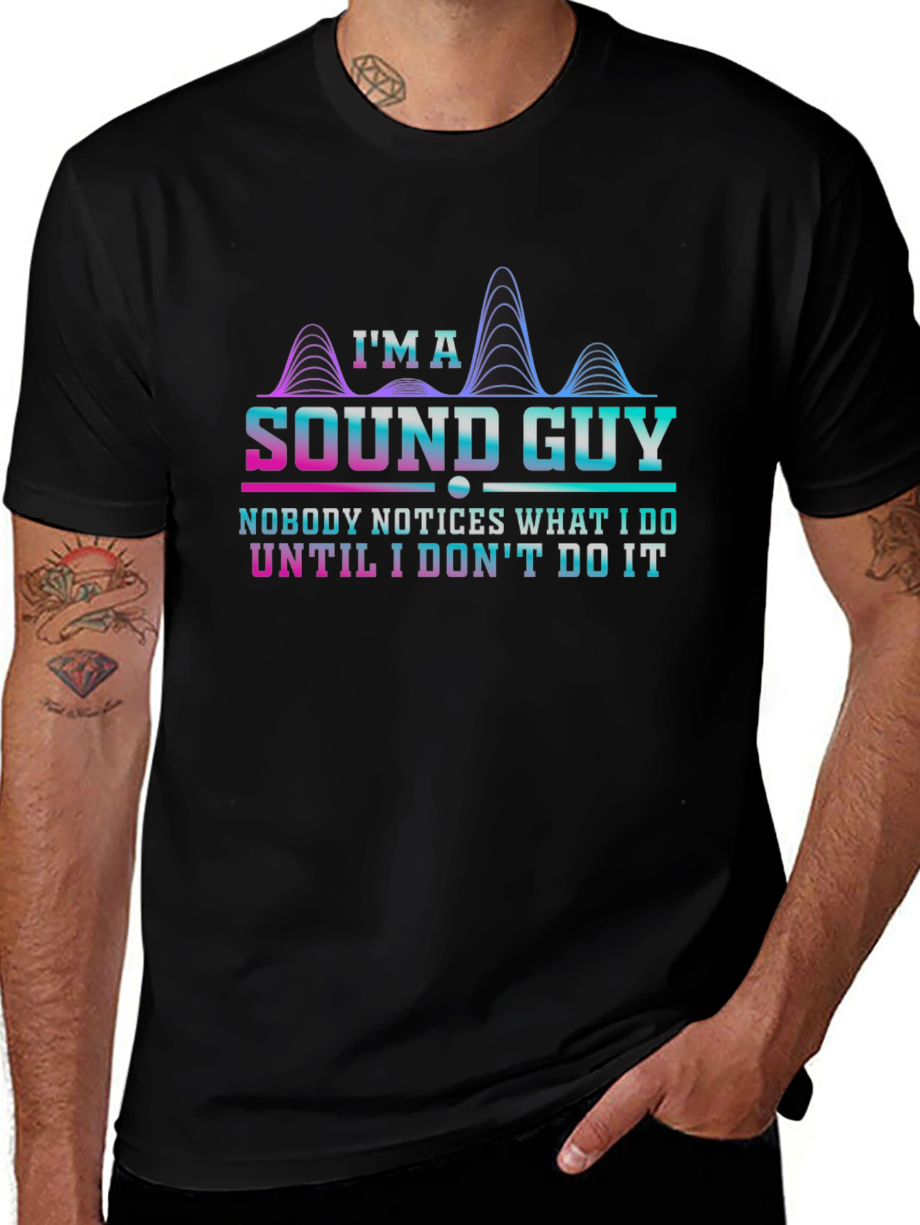 Sound Guy T-Shirt - Funny Audio Engineer Tee