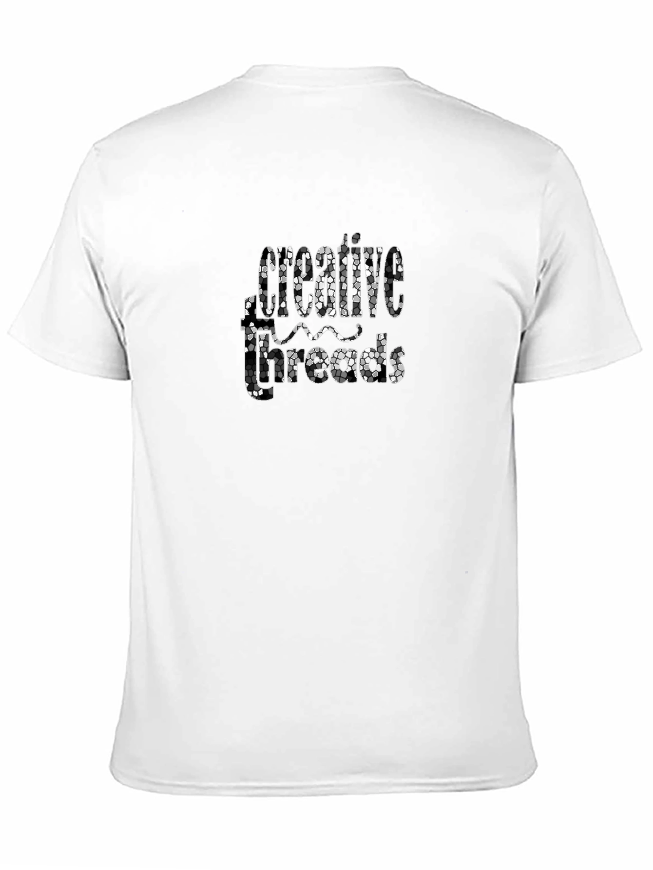 Creative Threads Black Graphic Tee