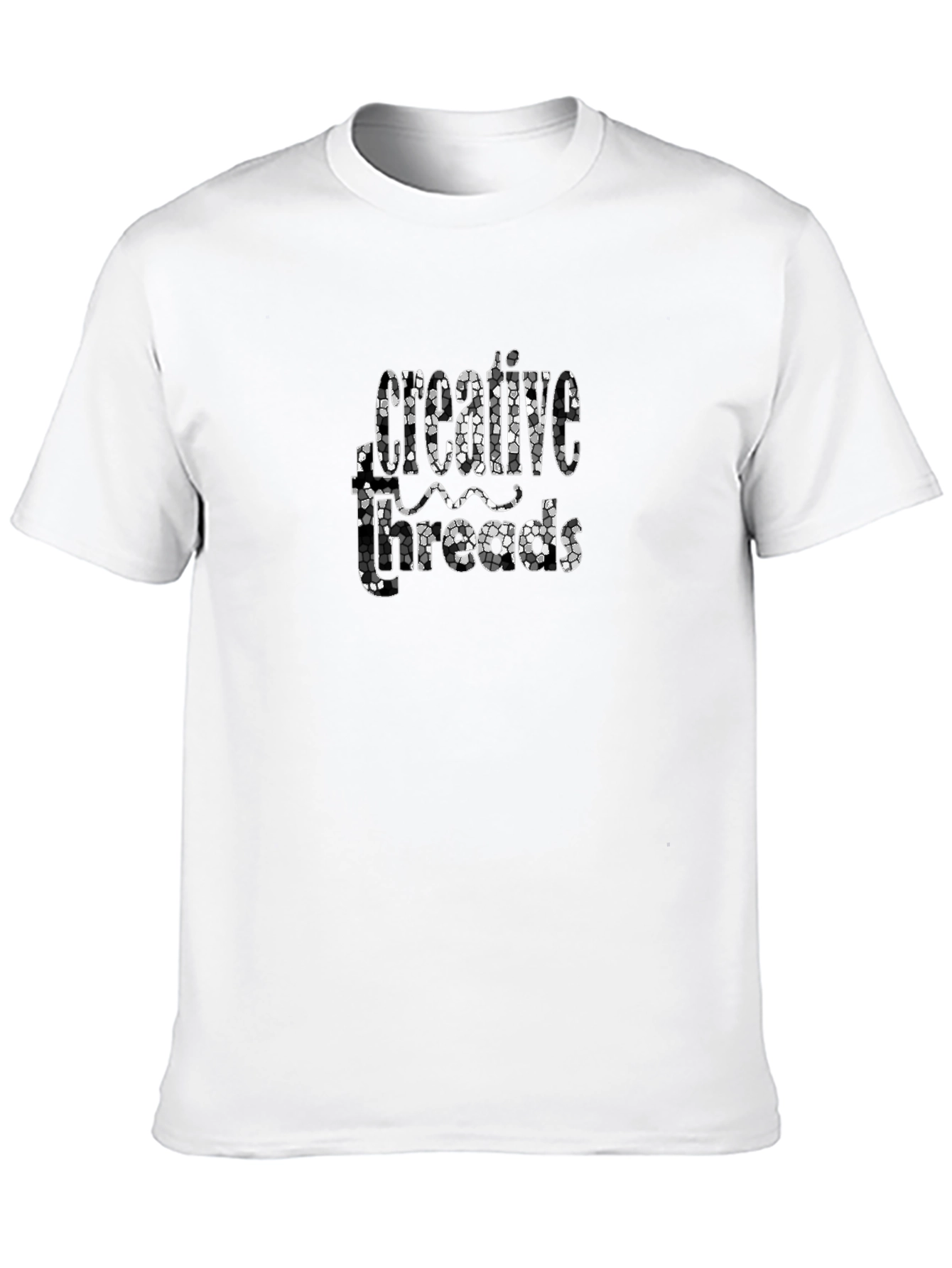 Creative Threads Black Graphic Tee