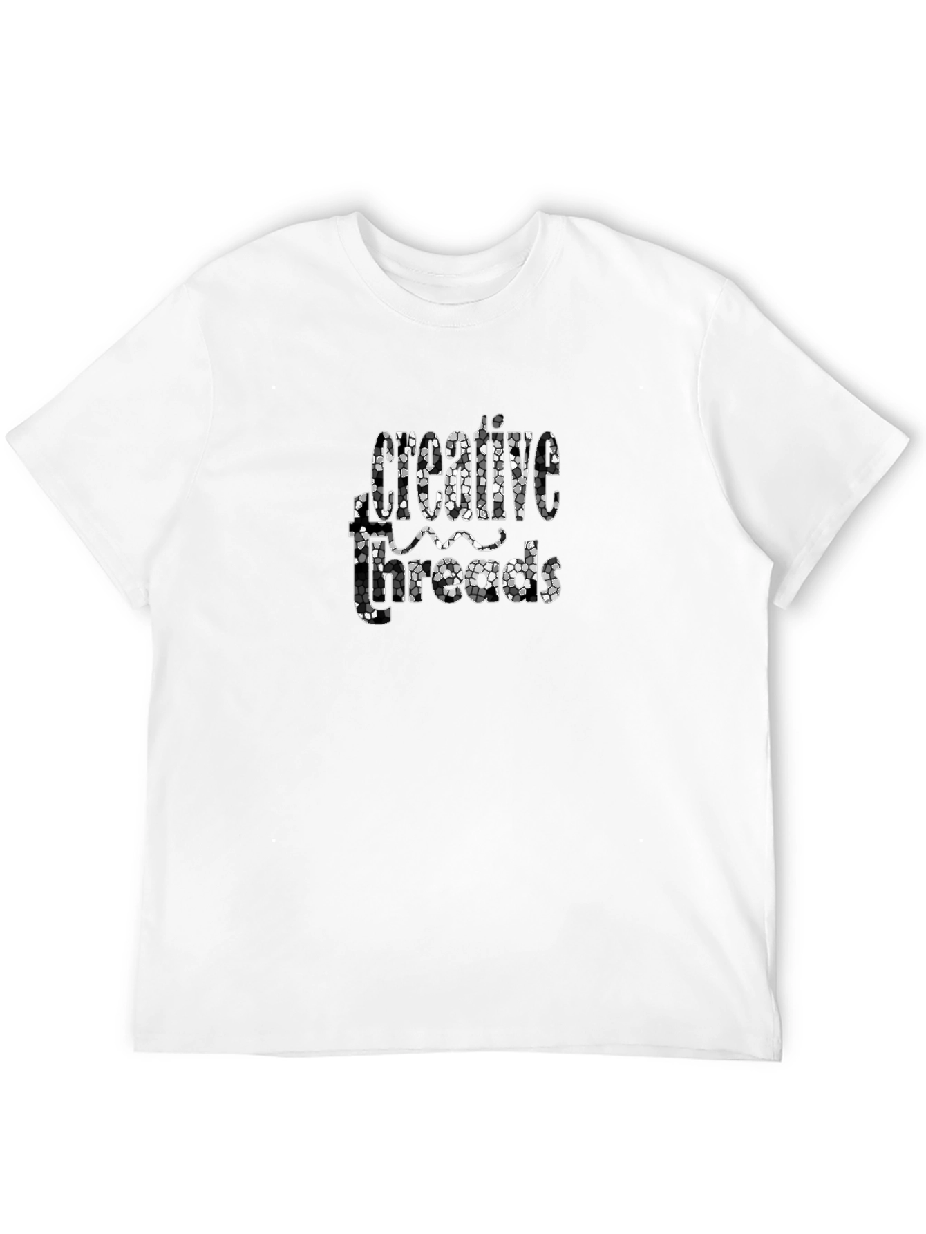 Creative Threads Black Graphic Tee