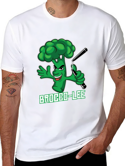 Brocco-Lee T-Shirt - Funny Broccoli Ninja Design