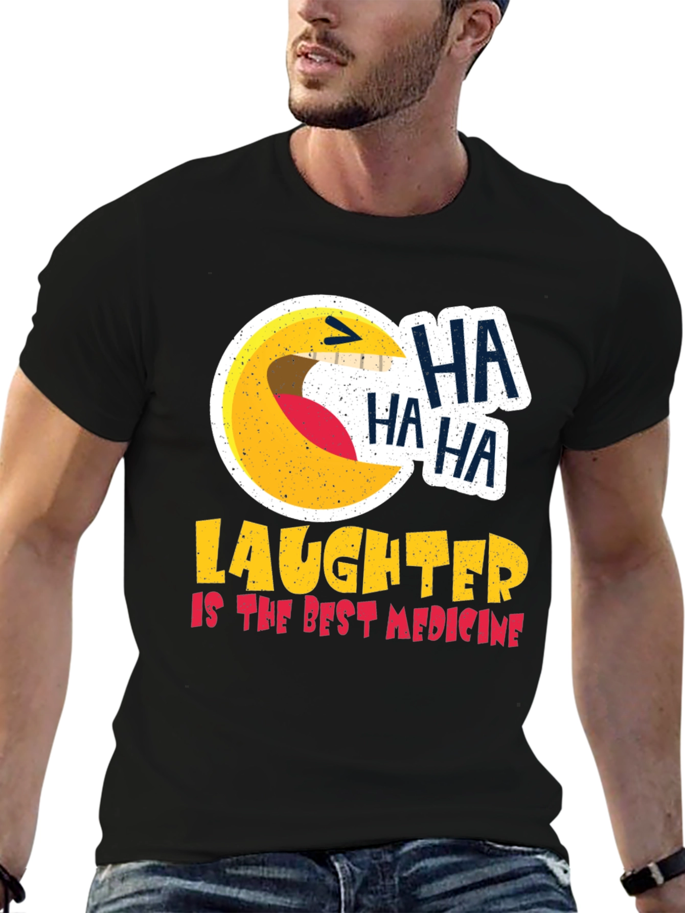 Laughter is the Best Medicine Graphic Tee