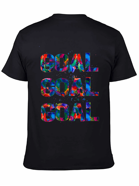 Goal Graphic Tee - Bold Colorful T-Shirt