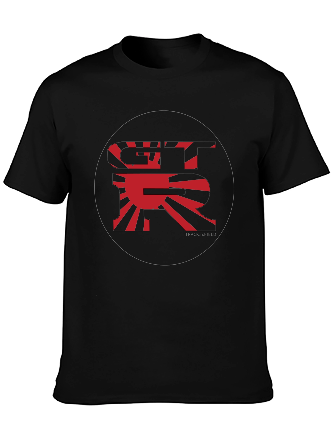 GTR Rising Sun Graphic Tee - Mens Black T-Shirt