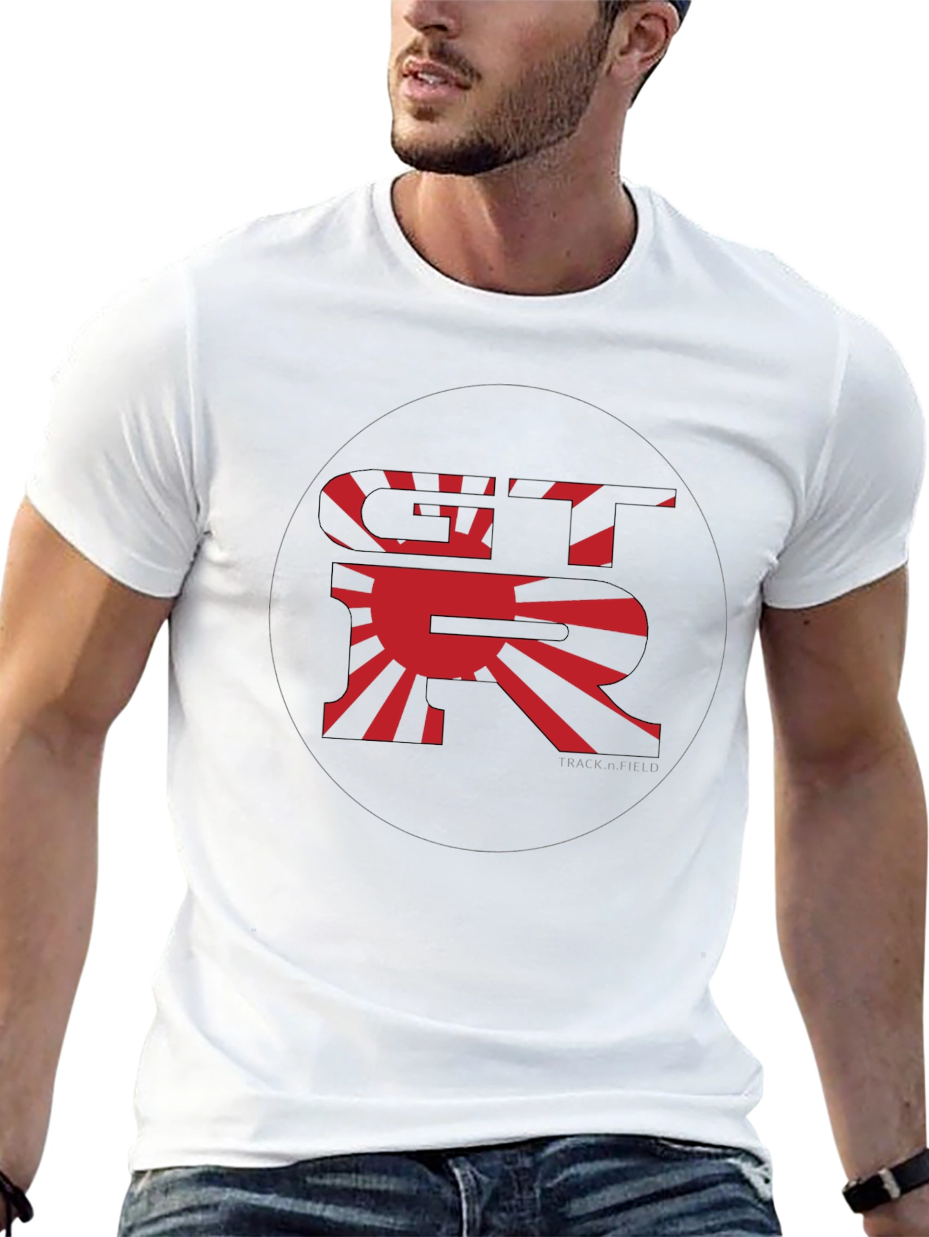 GTR Rising Sun Graphic Tee - Mens Black T-Shirt