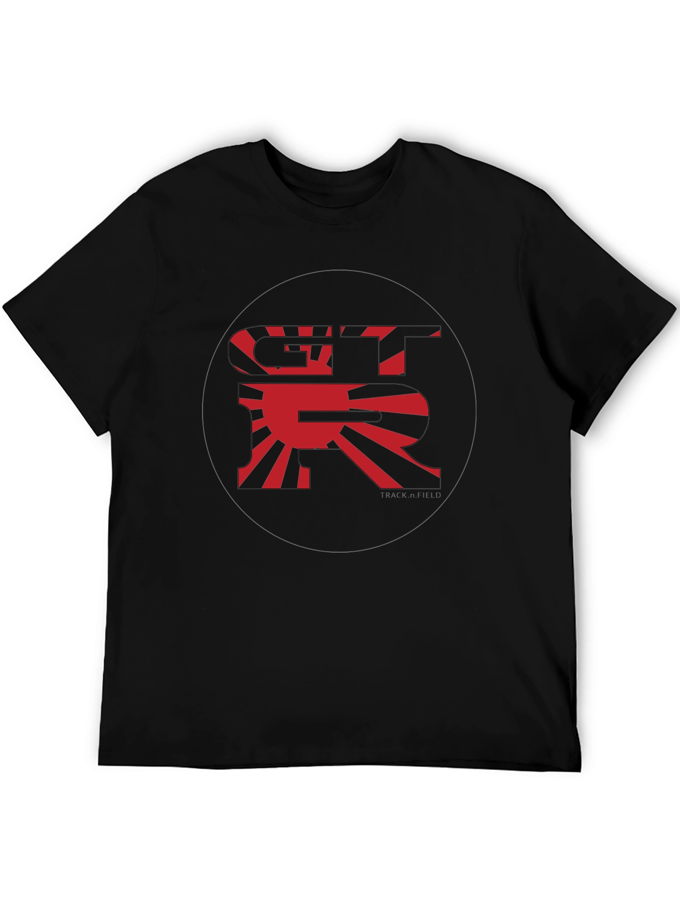 GTR Rising Sun Graphic Tee - Mens Black T-Shirt